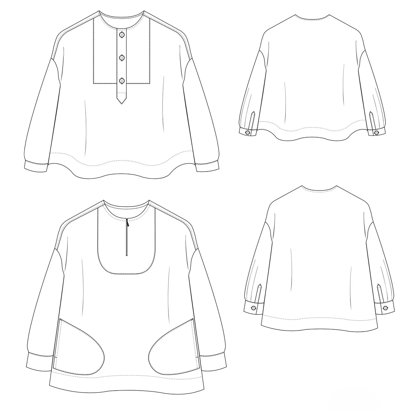 The Modern Sewing Co - French Smock Pattern
