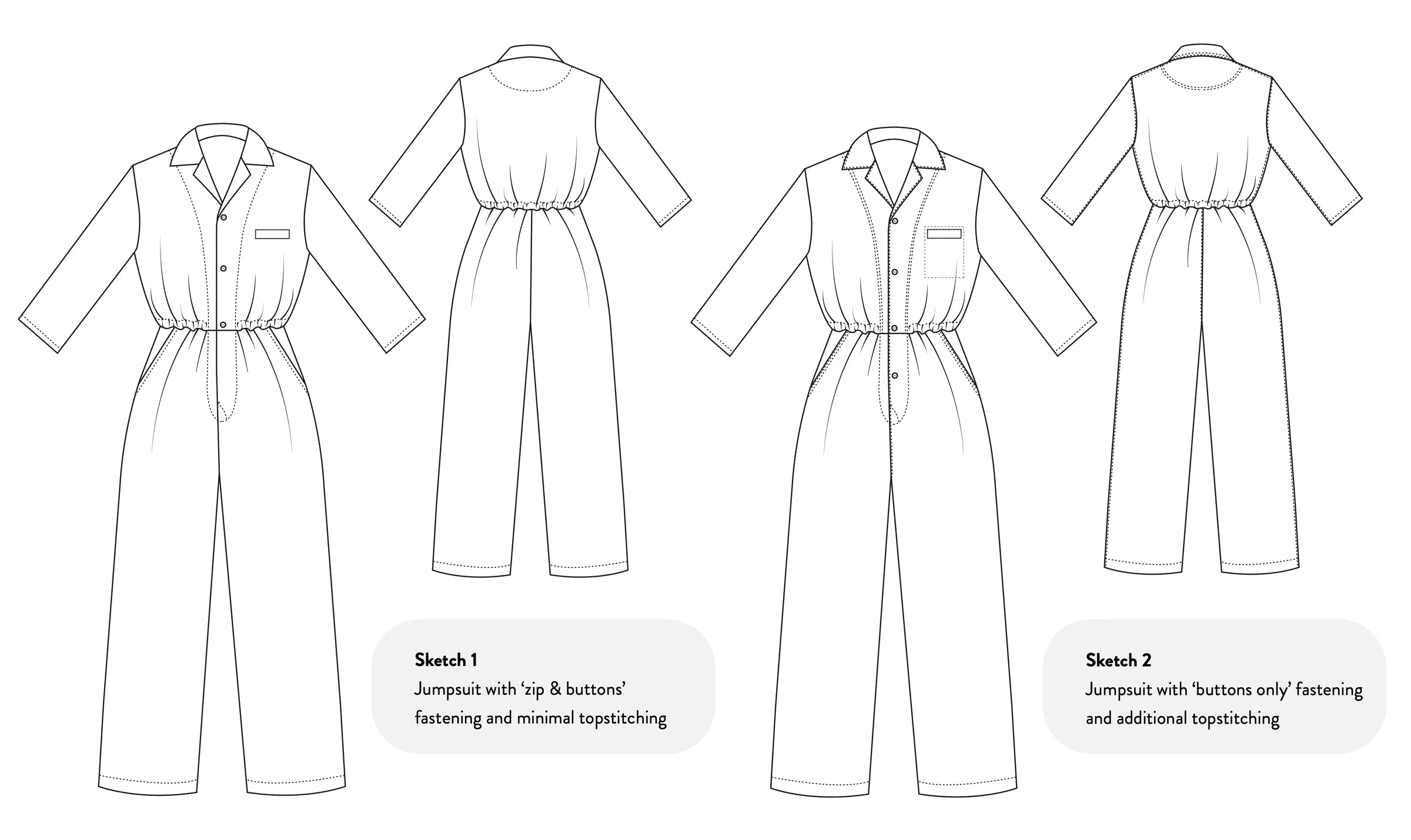 The Modern Sewing Co - Jesse Jumpsuit Pattern