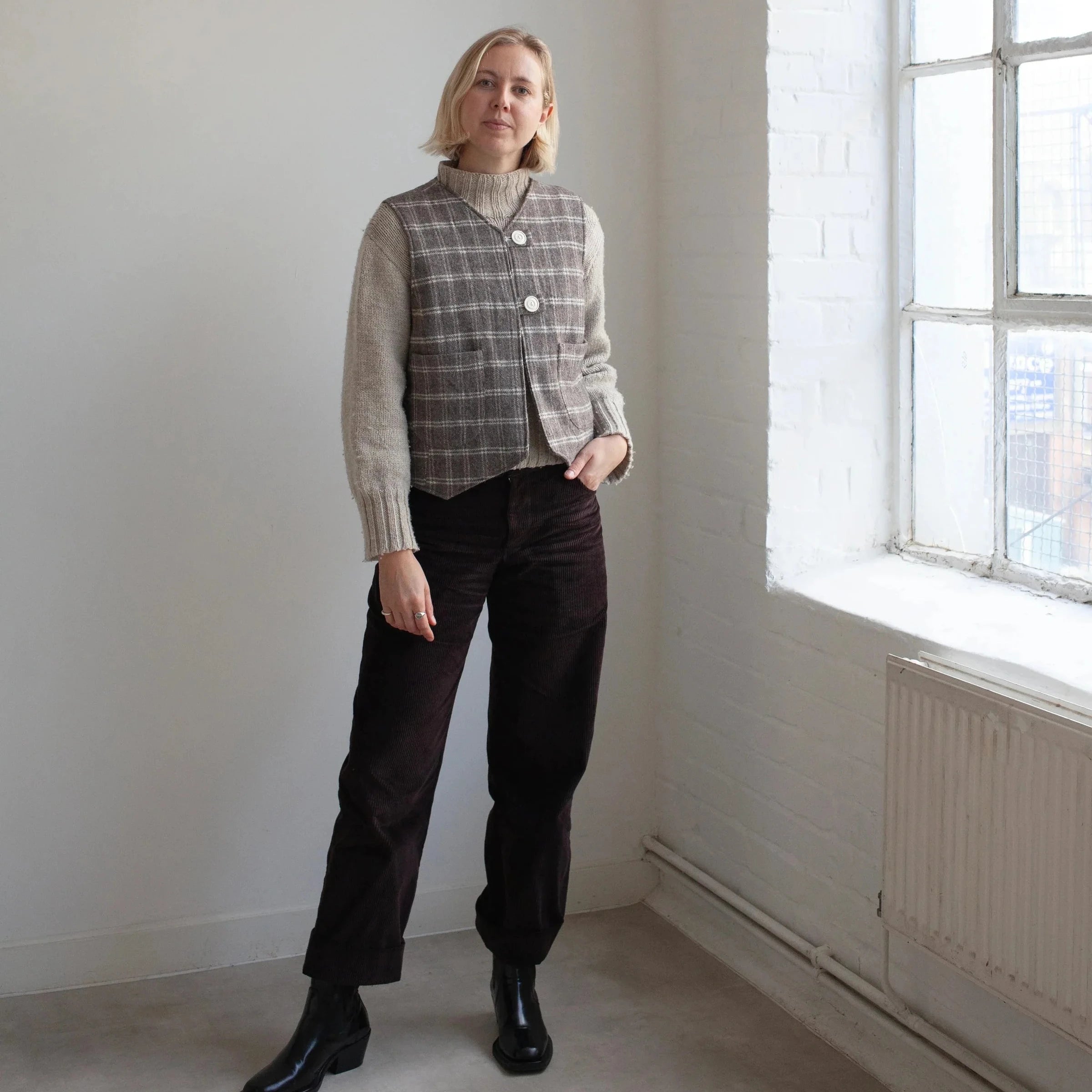 The Modern Sewing Co - Devon Waistcoat Pattern