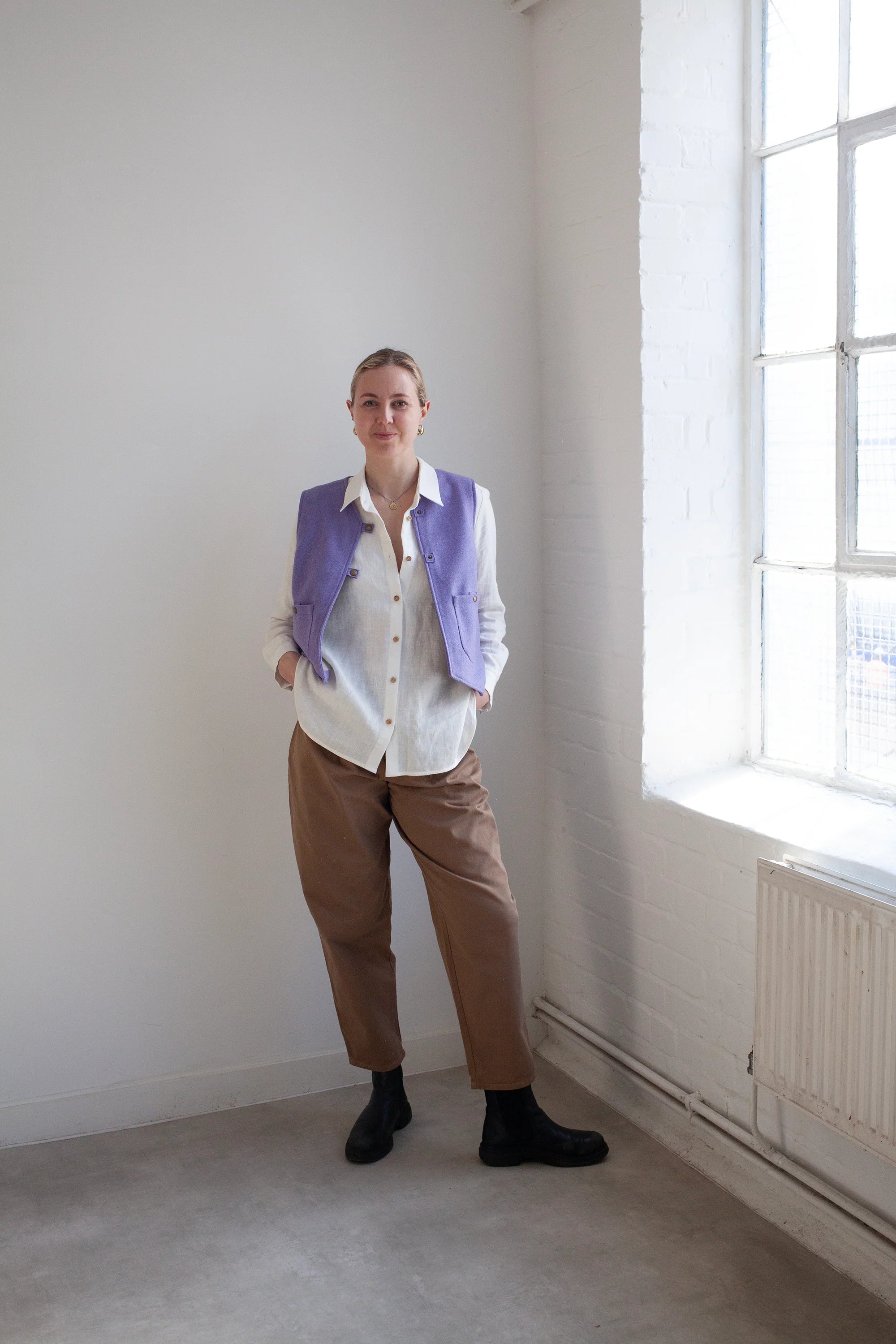 The Modern Sewing Co - Devon Waistcoat Pattern