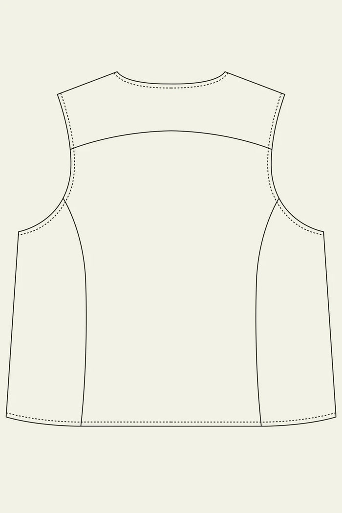 The Modern Sewing Co - Devon Waistcoat Pattern