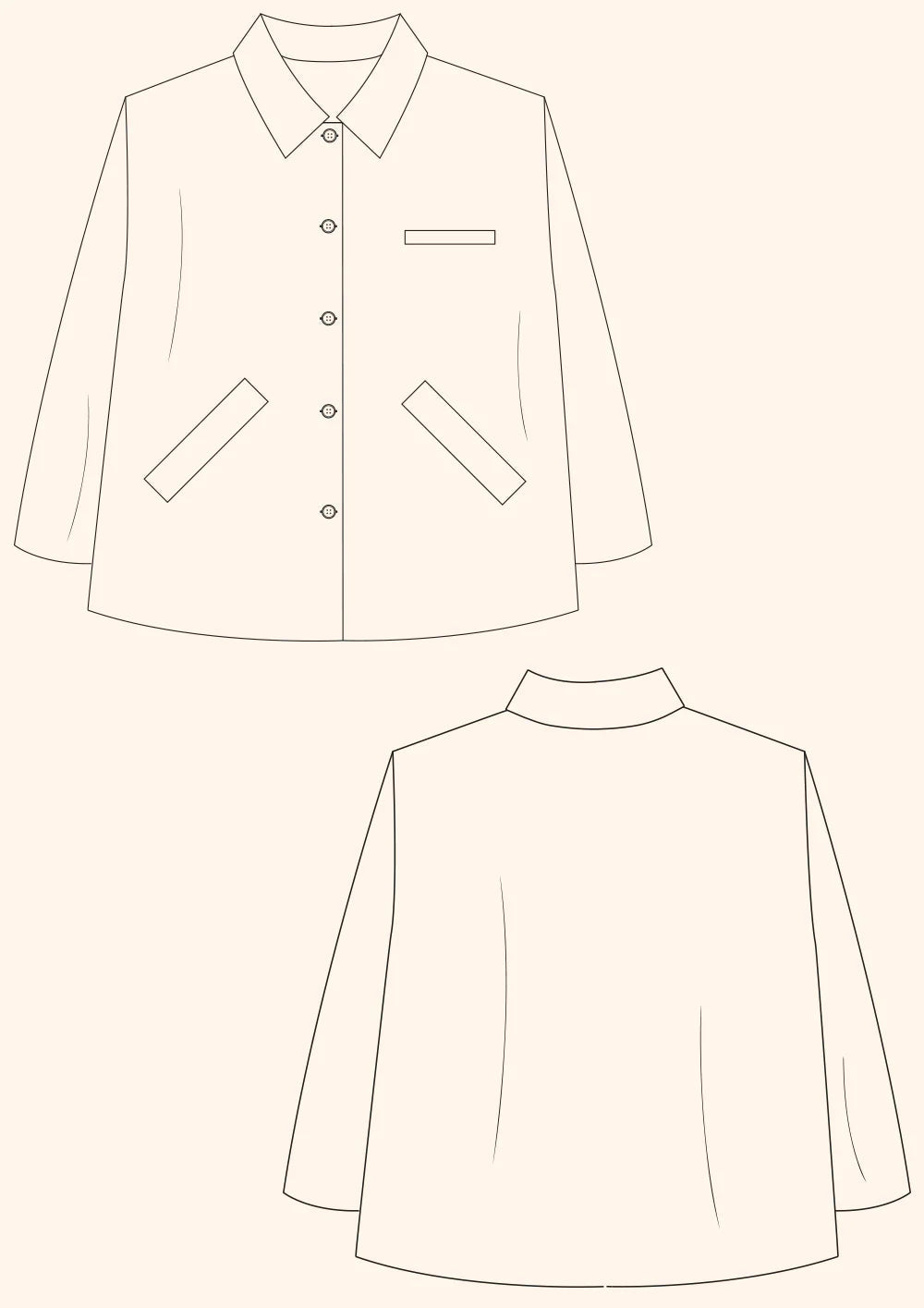 The Modern Sewing Co - Potters Jacket Pattern