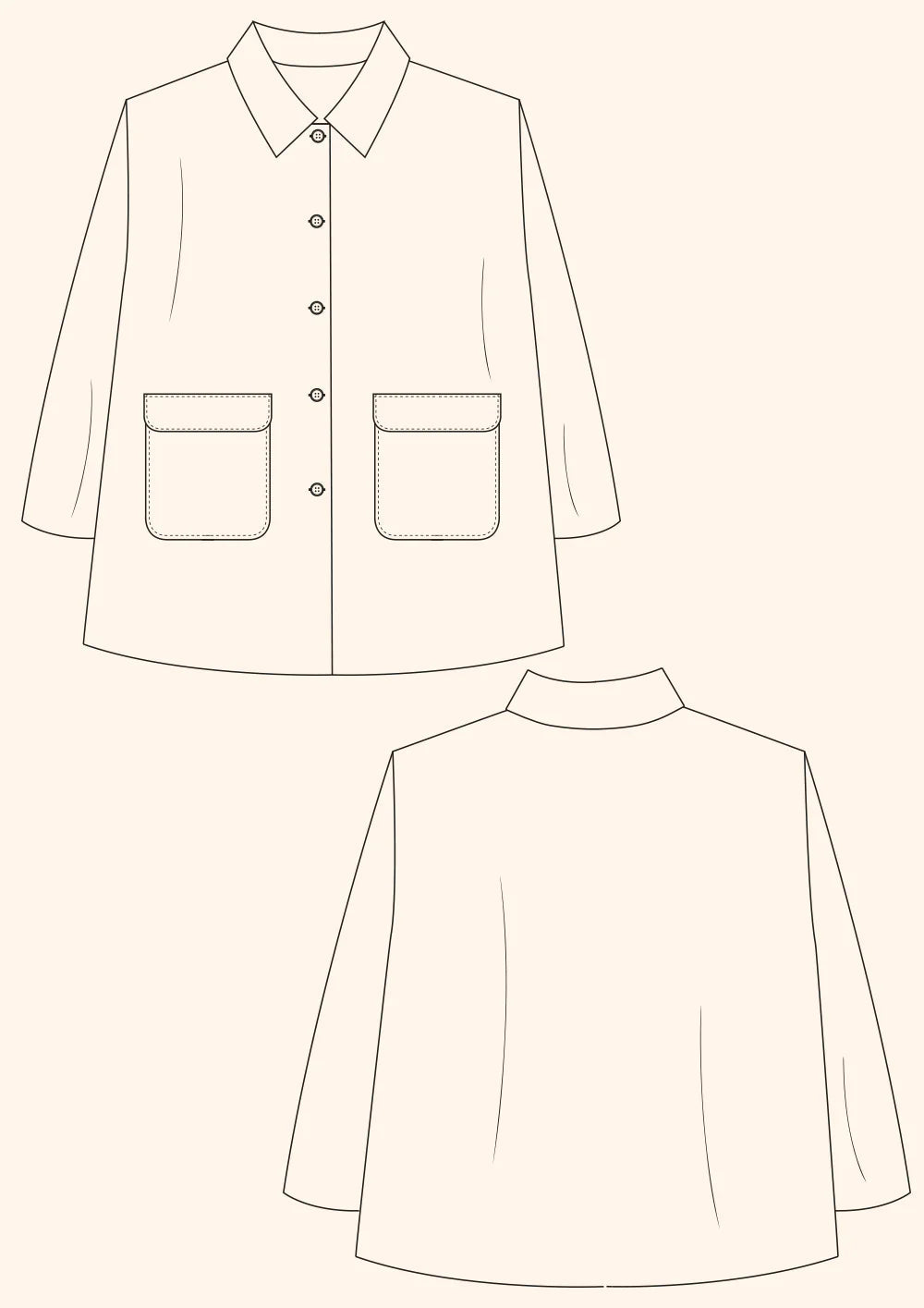The Modern Sewing Co - Potters Jacket Pattern