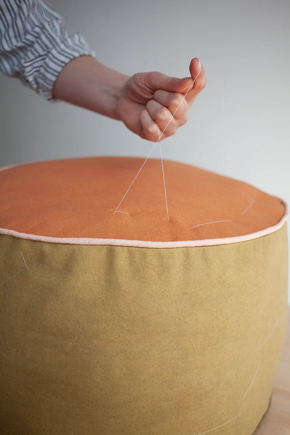 The Modern Sewing Co - Zero Waste Pouffe Pattern