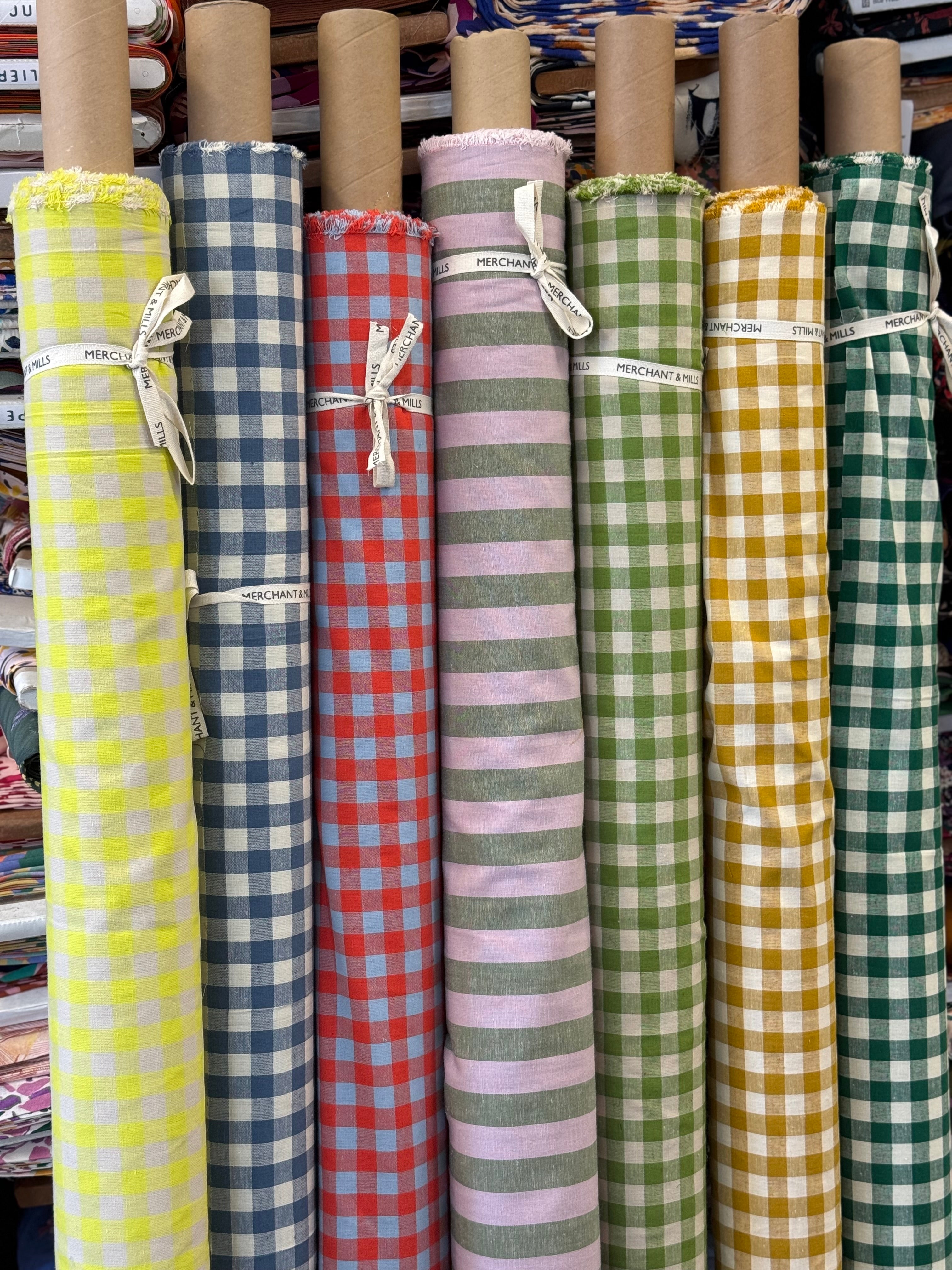 Merchant & Mills - Tartines Organic Cotton Linen Gingham