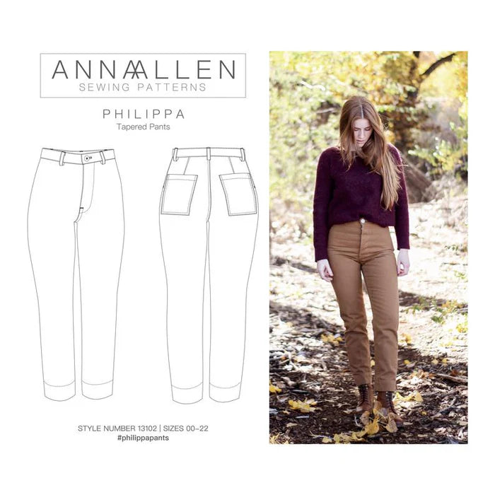 Anna Allen - Philippa Trousers Pattern