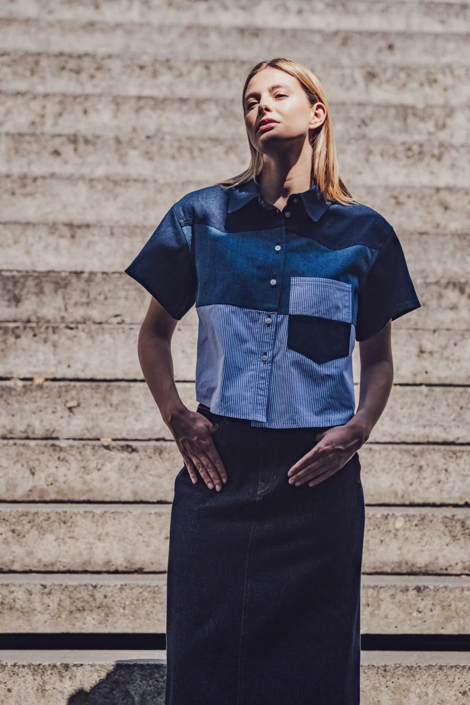 Fibre Mood - MELODY & MIMI & MELANIE Shirt Sewing Pattern
