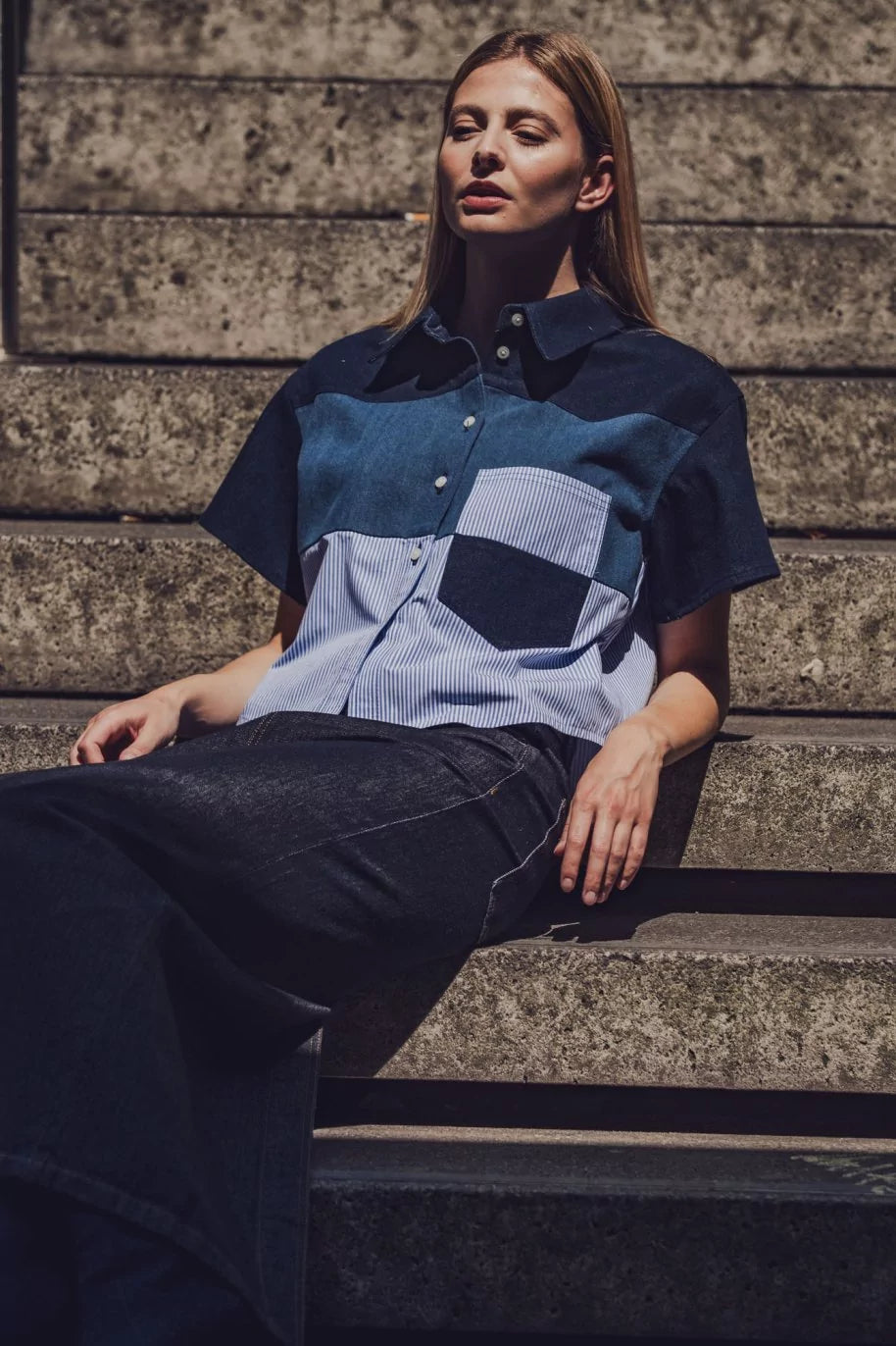 Fibre Mood - MELODY & MIMI & MELANIE Shirt Sewing Pattern