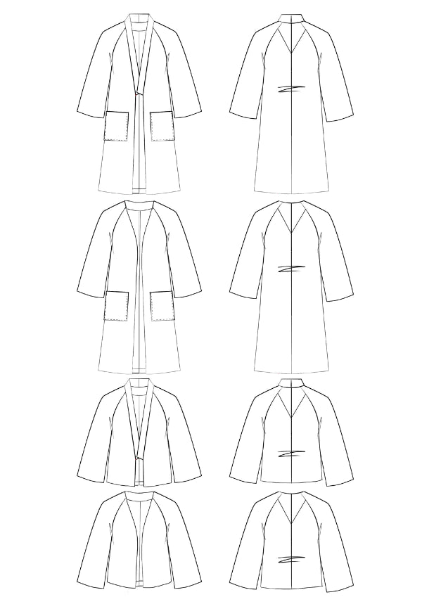 Maison Fauve - Nage Libre Jacket Sewing Pattern