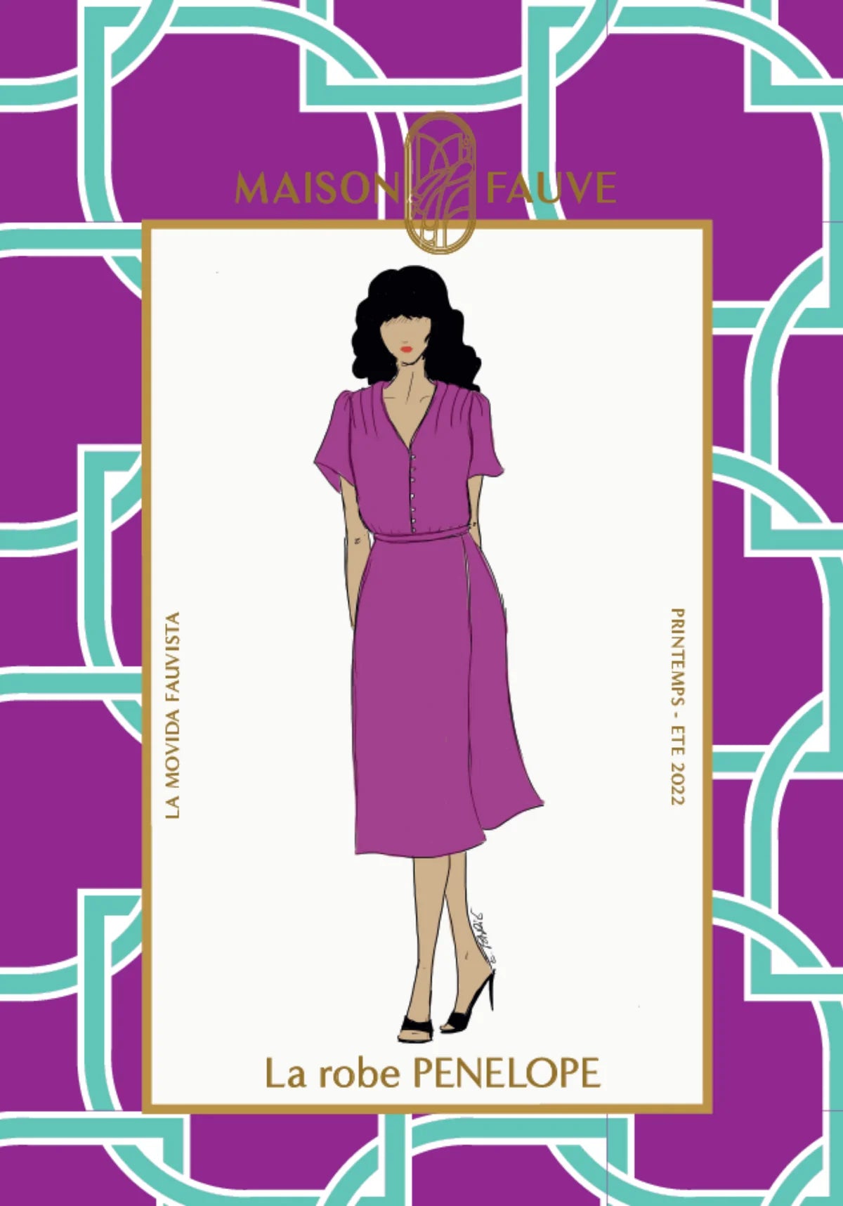 Maison Fauve - Penelope Dress, Blouse and Skirt Sewing Pattern