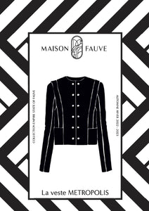 Maison Fauve - Metropolis Jacket Sewing Pattern