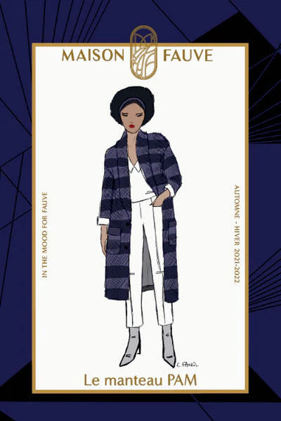 Maison Fauve - Pam Coat Sewing Pattern