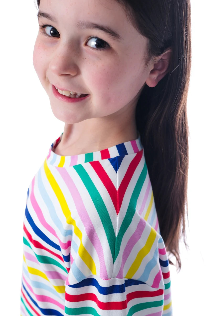 Little Rosy Cheeks - Poca Oversized Tee Children's Sewing Pattern
