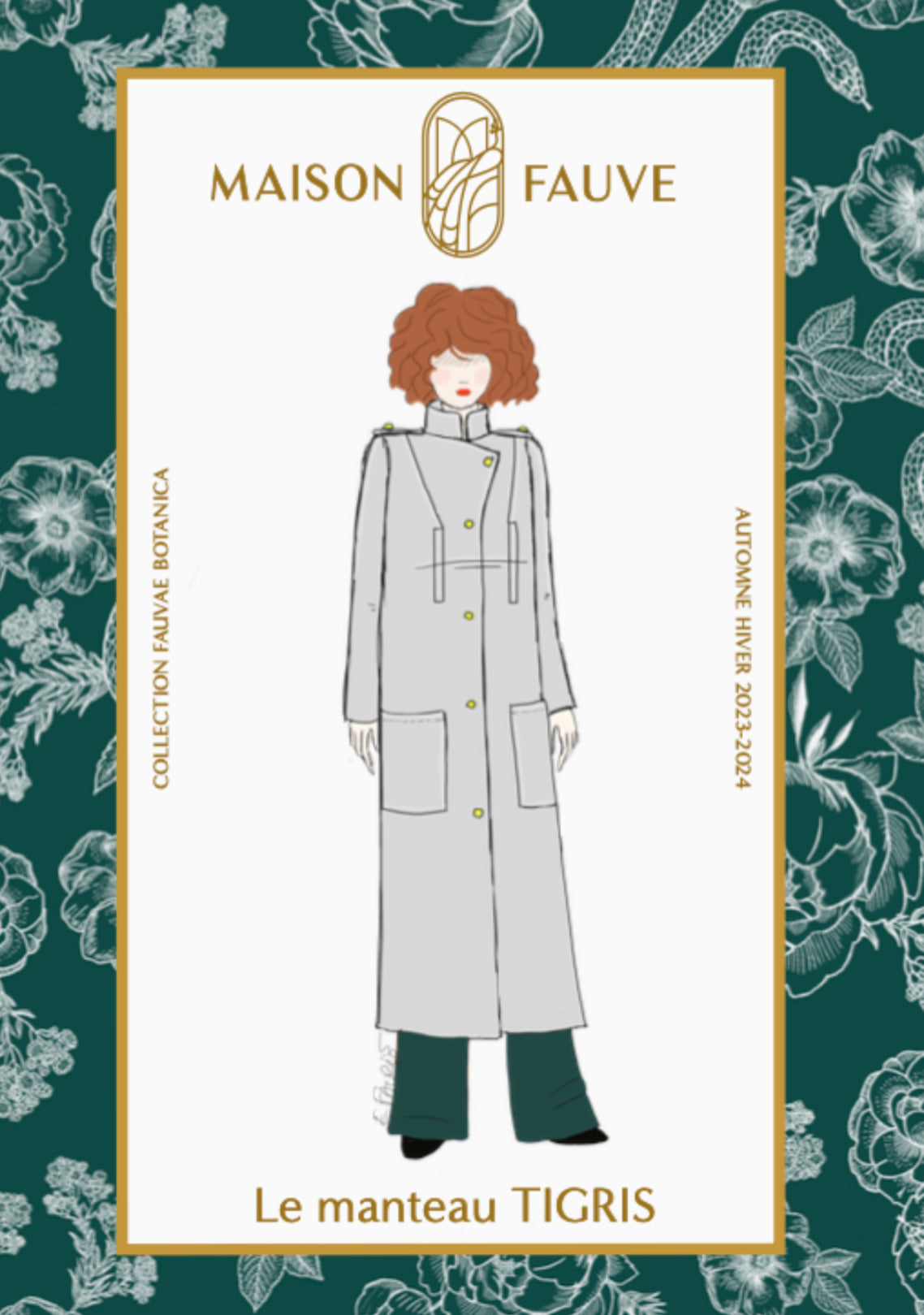 Maison Fauve - Tigris Coat Sewing Pattern