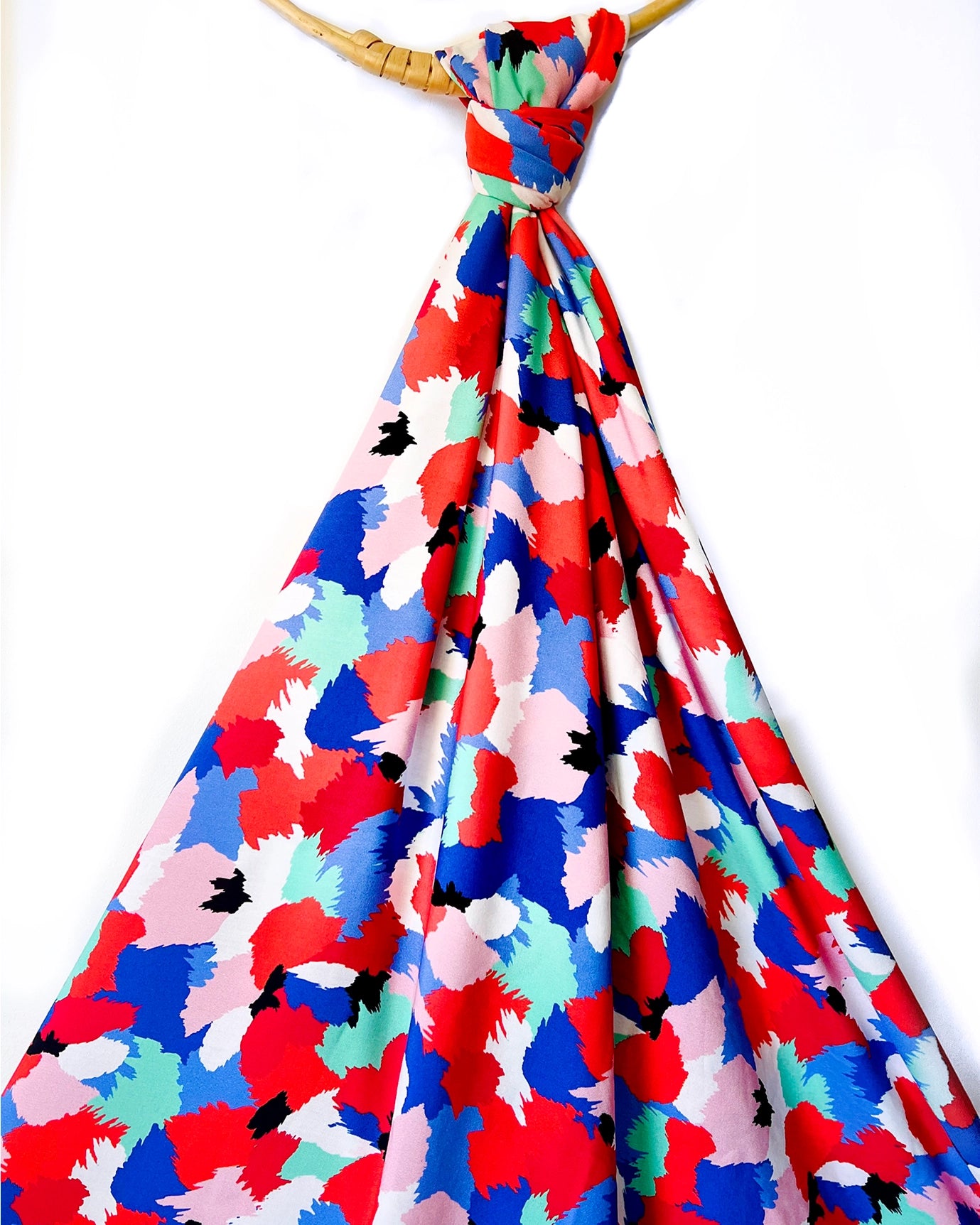 My Dress Made - Cherry Viscose Poplin Fabric