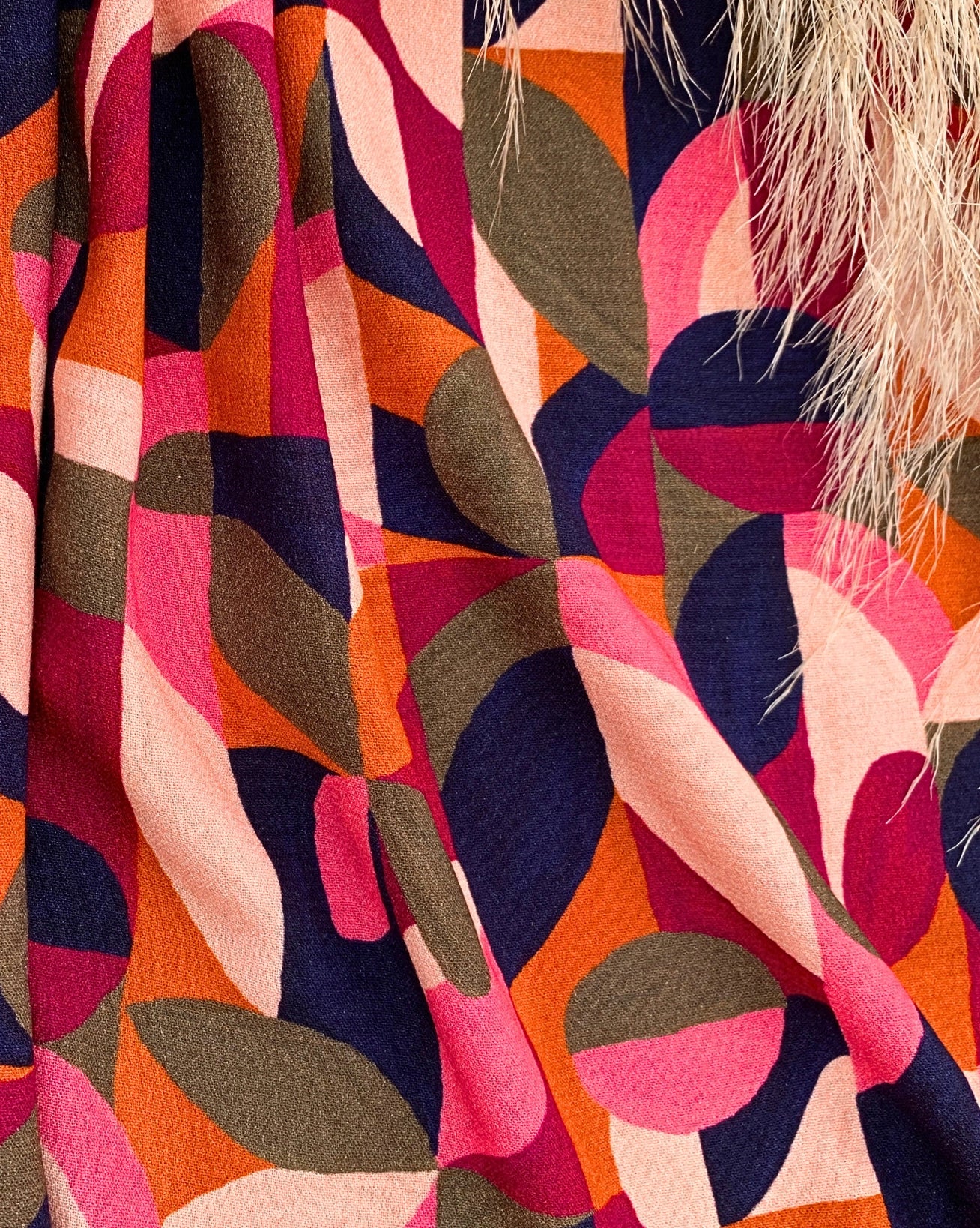 My Dress Made - Pop Art Viscose Crepe Fabric