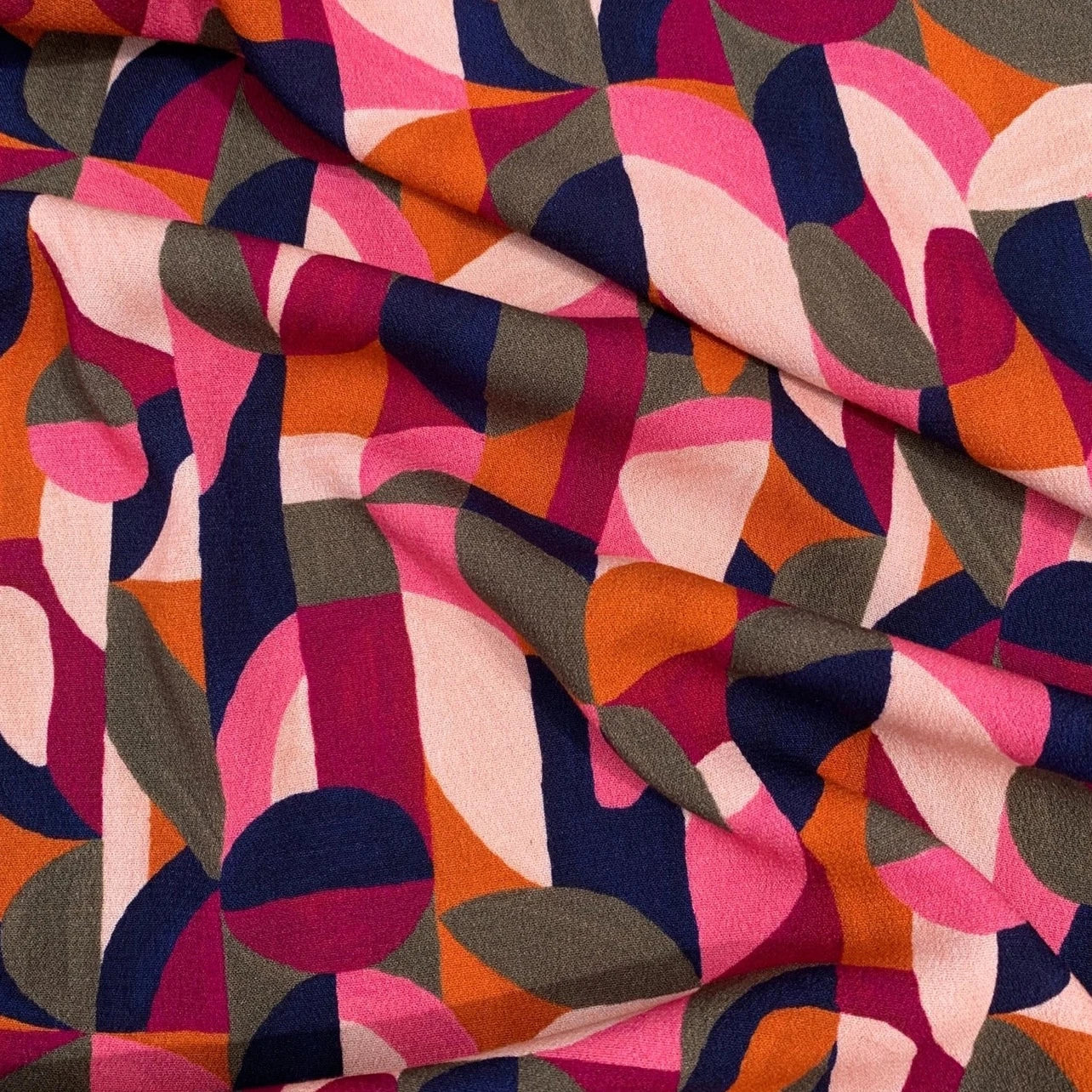 My Dress Made - Pop Art Viscose Crepe Fabric
