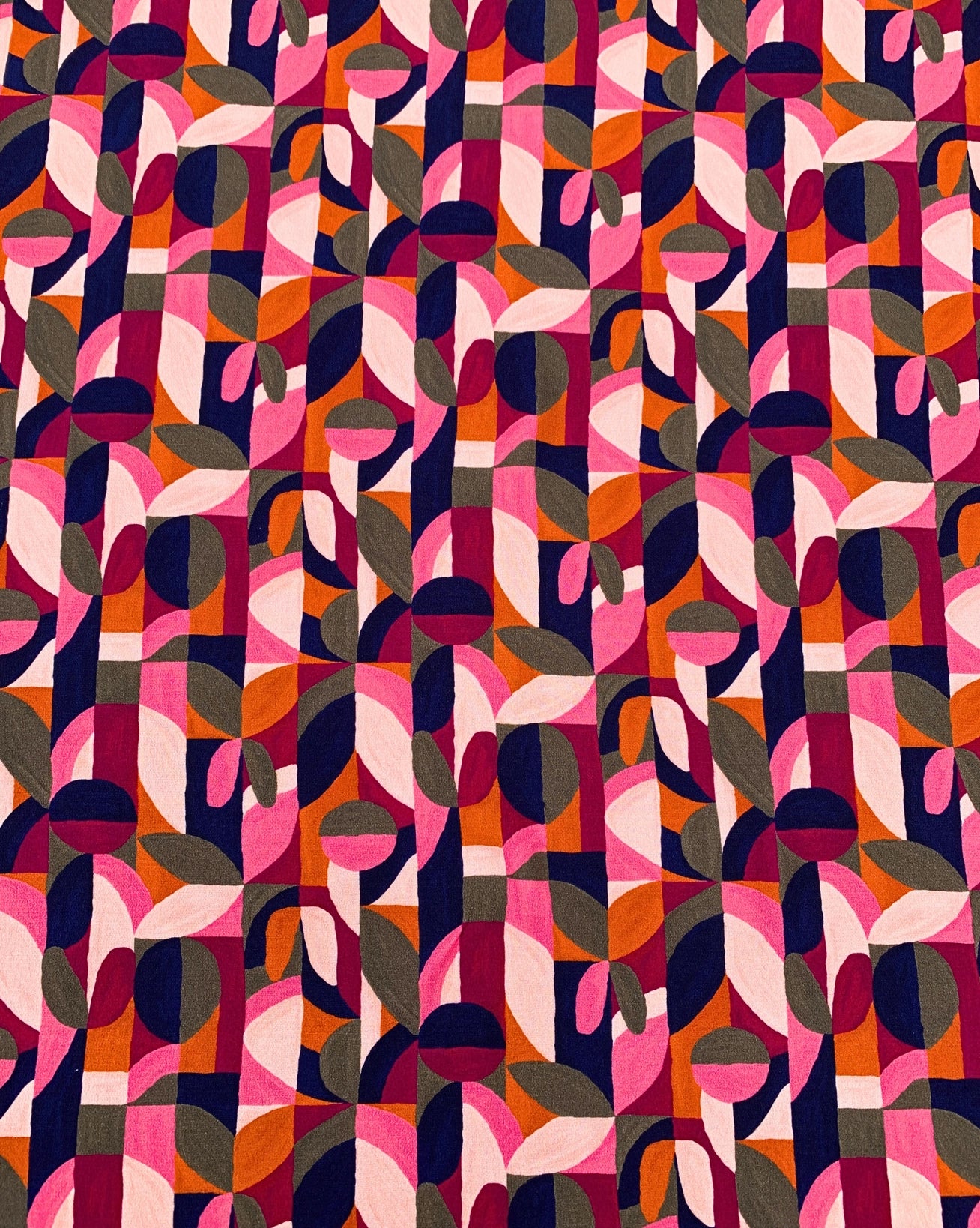 My Dress Made - Pop Art Viscose Crepe Fabric