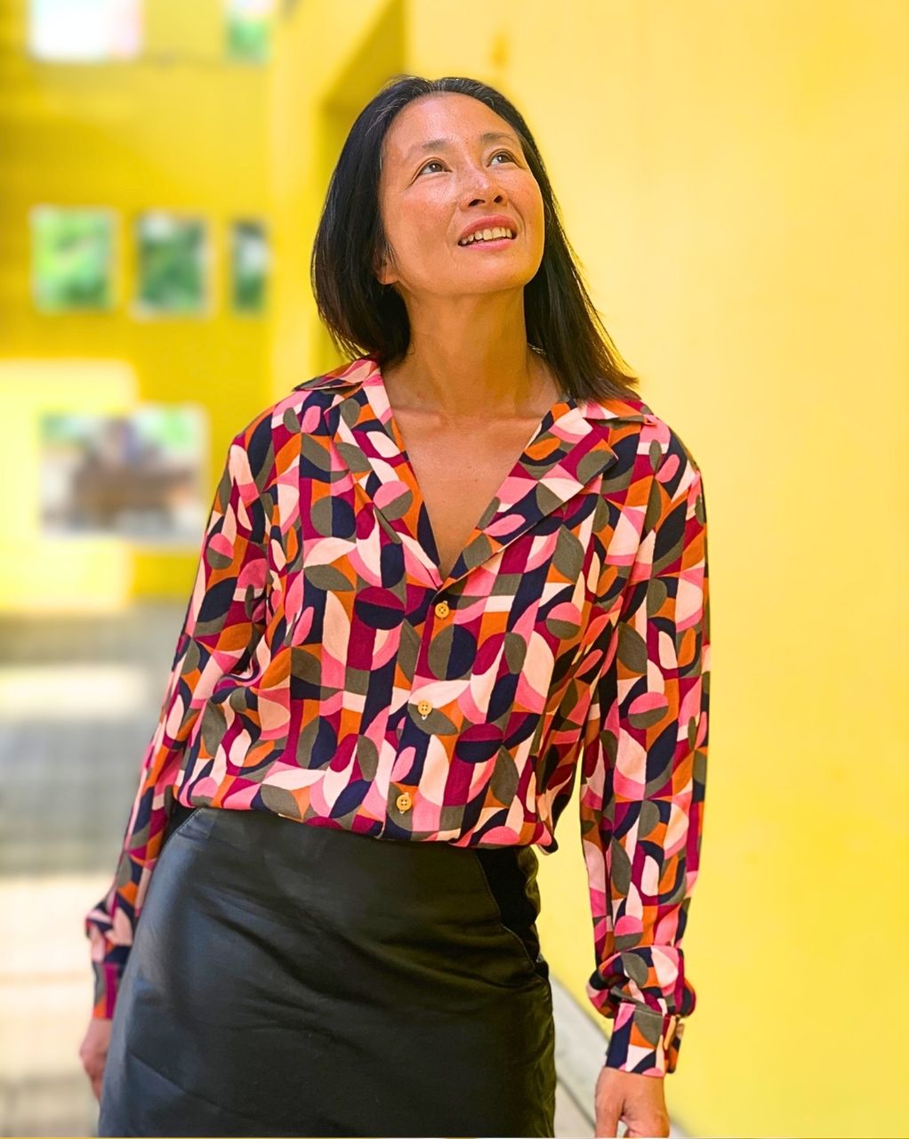 My Dress Made - Pop Art Viscose Crepe Fabric