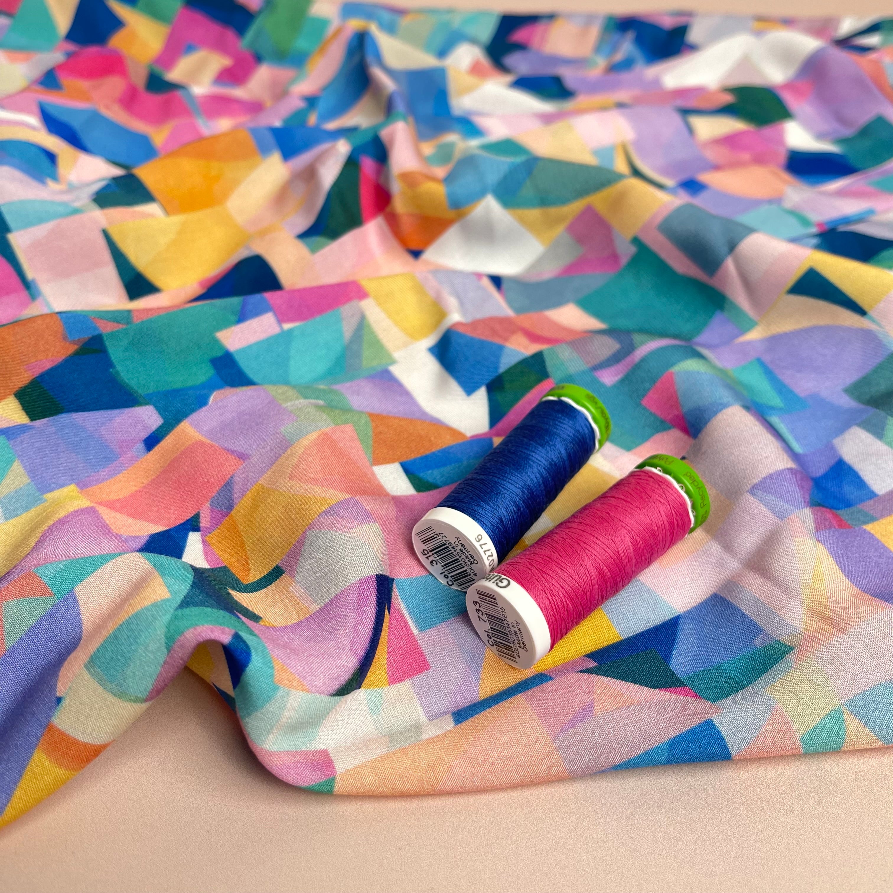 Make an Outfit Colour Bundle - Seaglass Viscose with Vintage Cotton