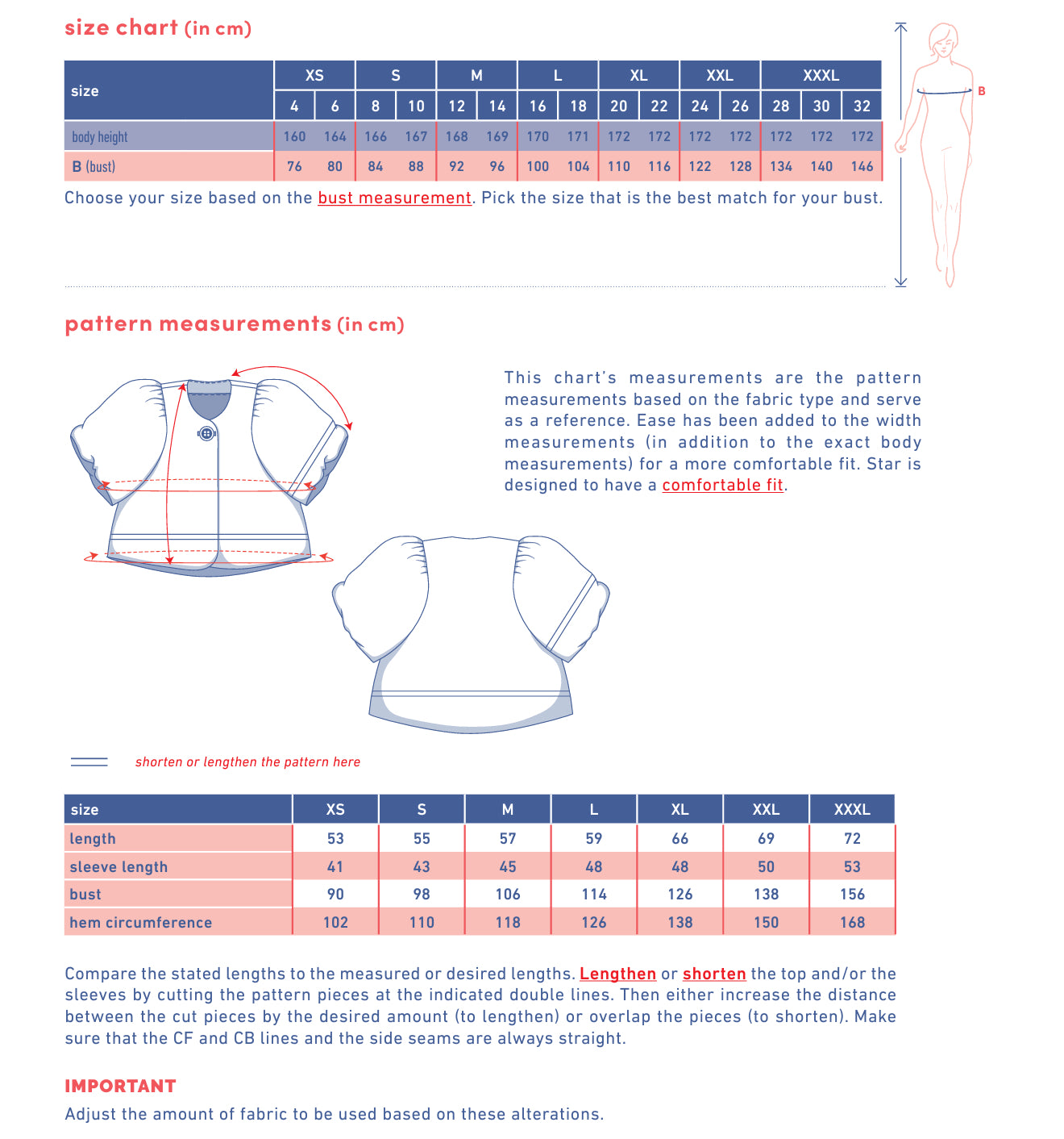 Fibre Mood - STAR Blouse Sewing Pattern