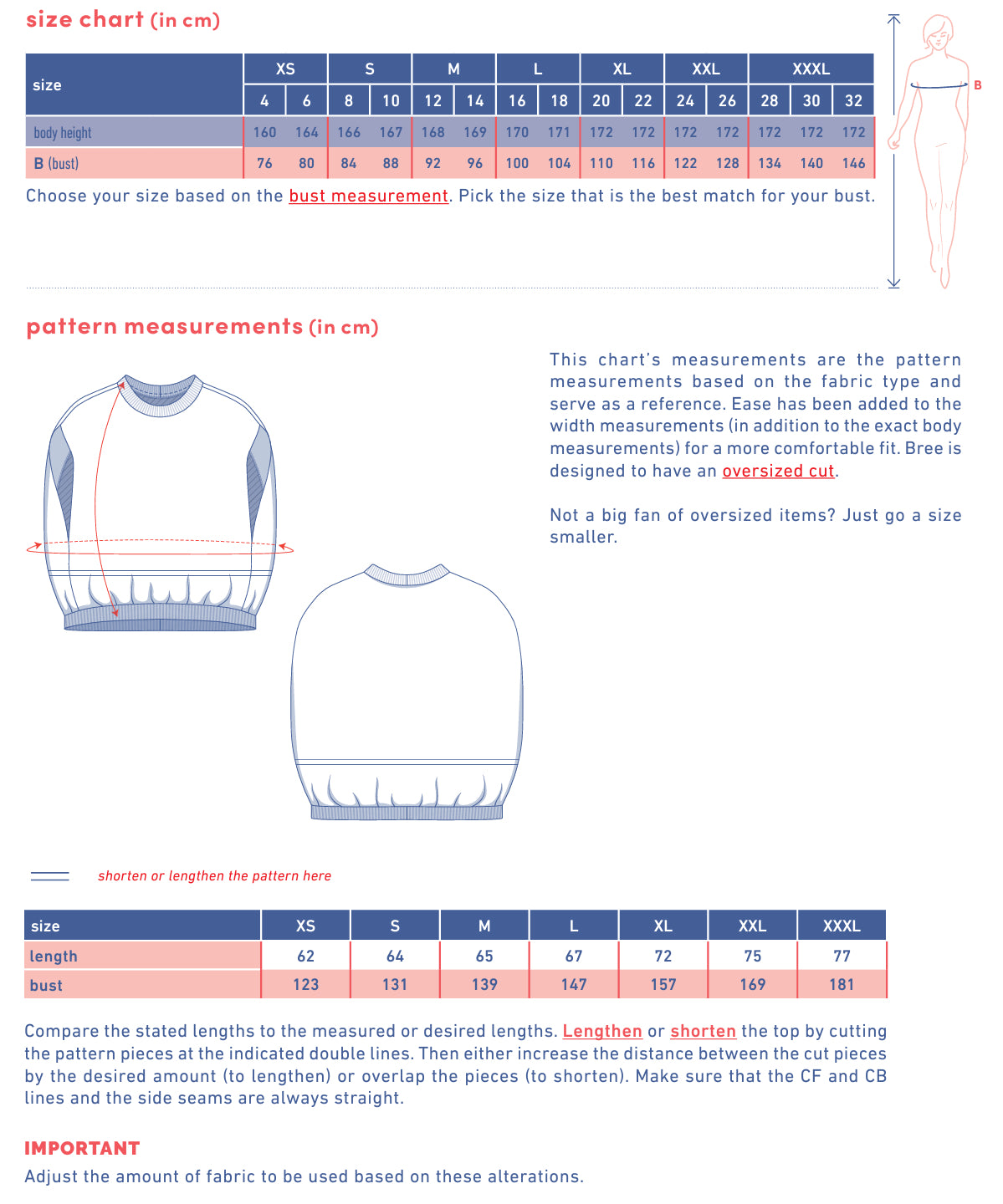 Fibre Mood - BREE Top Sewing Pattern