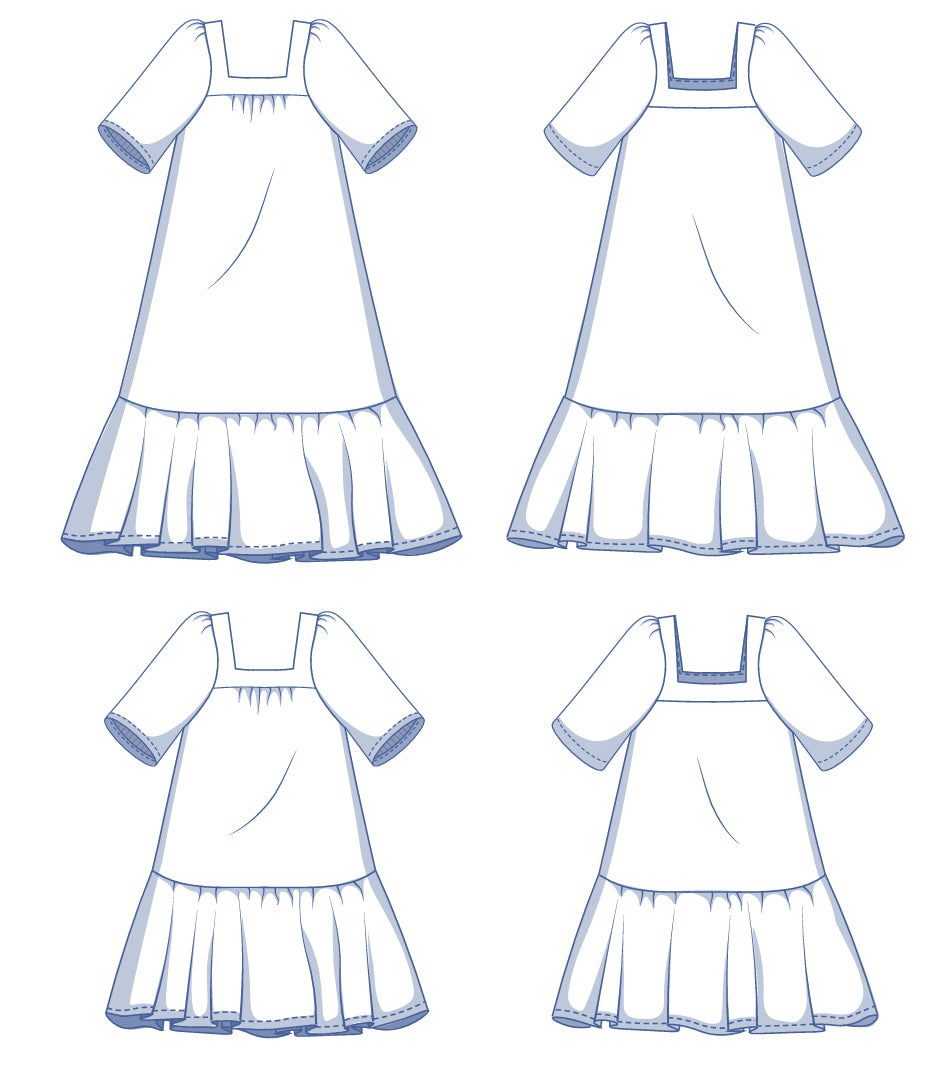 Fibre Mood - VIVA Dress Sewing Pattern