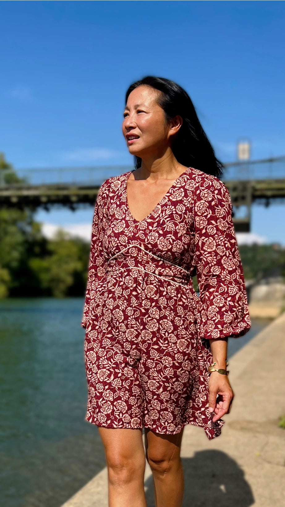My Dress Made - Celeste Slub Viscose Fabric