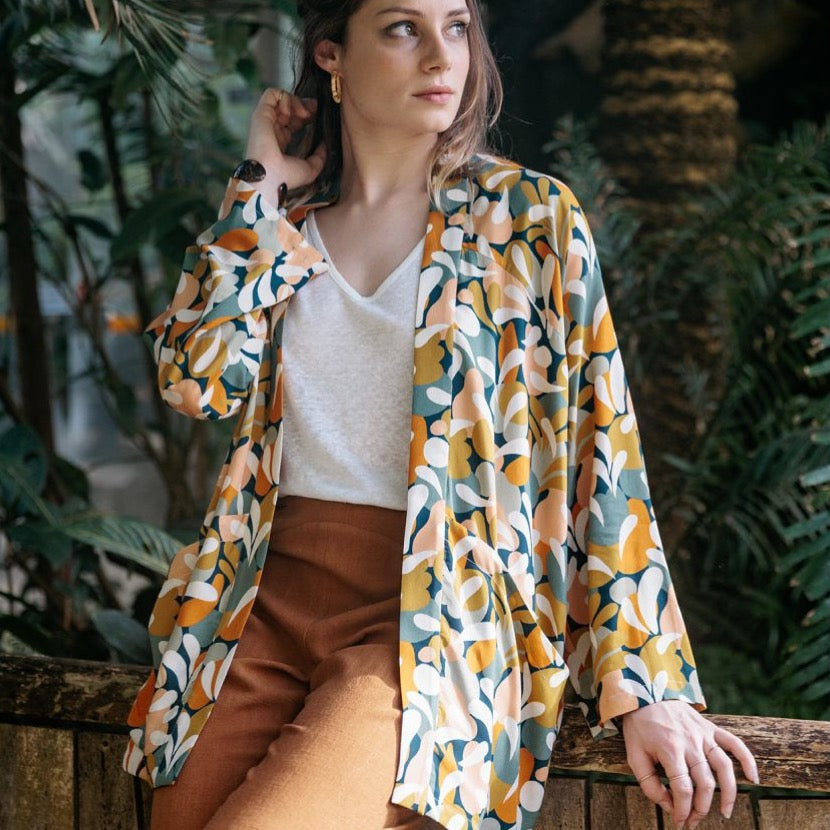 Sewing Kit - Cousette Matchette Cardigan in Diamond Quilted Jersey (multiple colours)