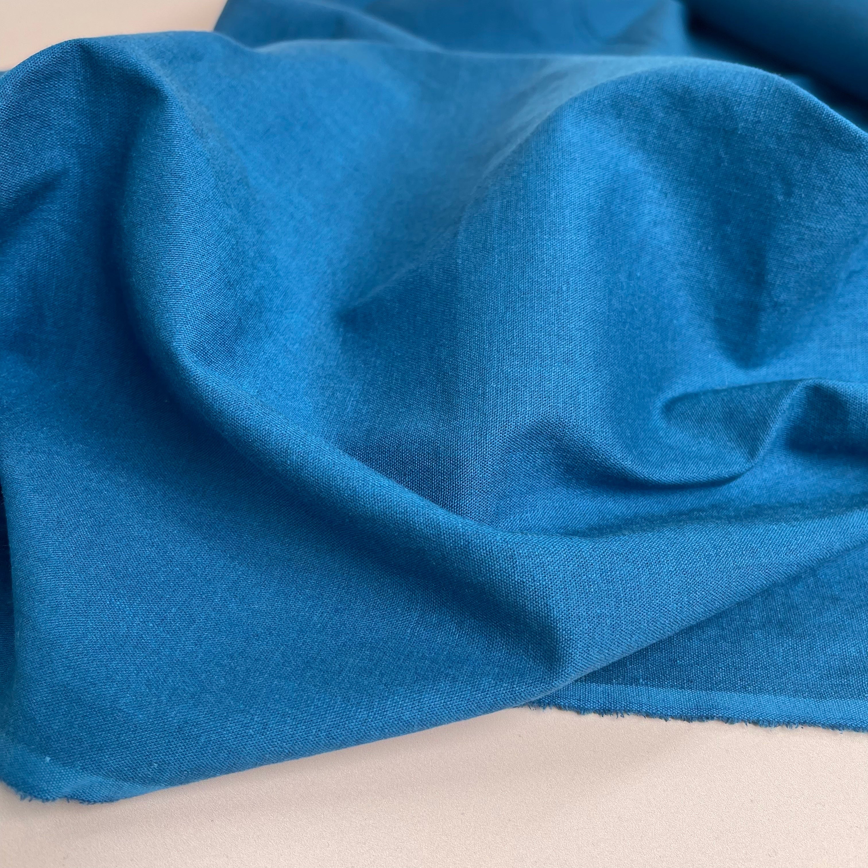 Make an Outfit Colour Bundle - Tropical Forest Viscose Linen with Moroccan Sorona Linen