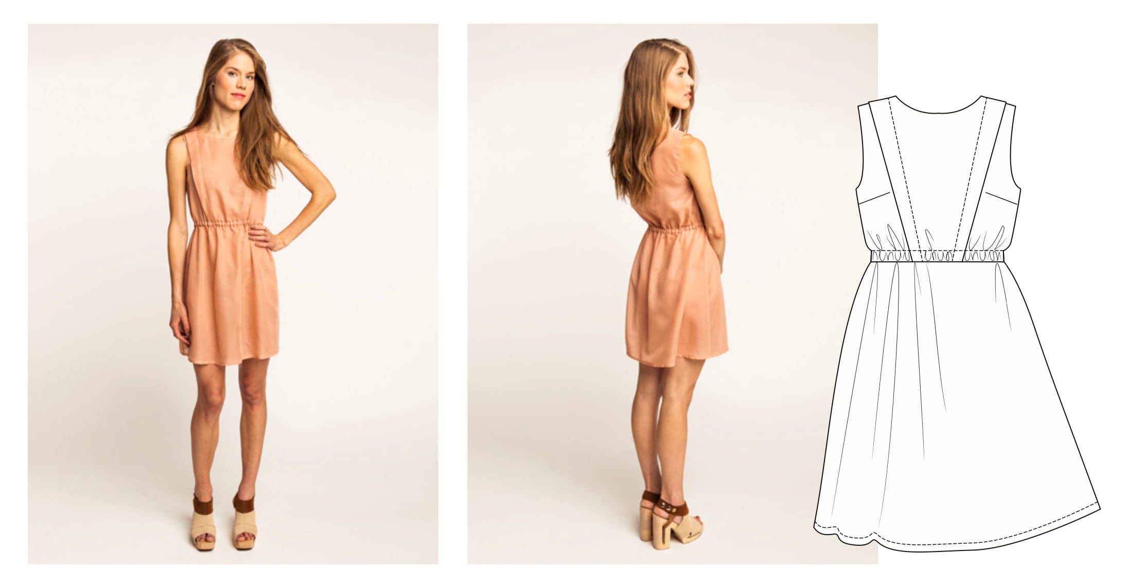 Named Clothing - LEINI Dress Sewing Pattern