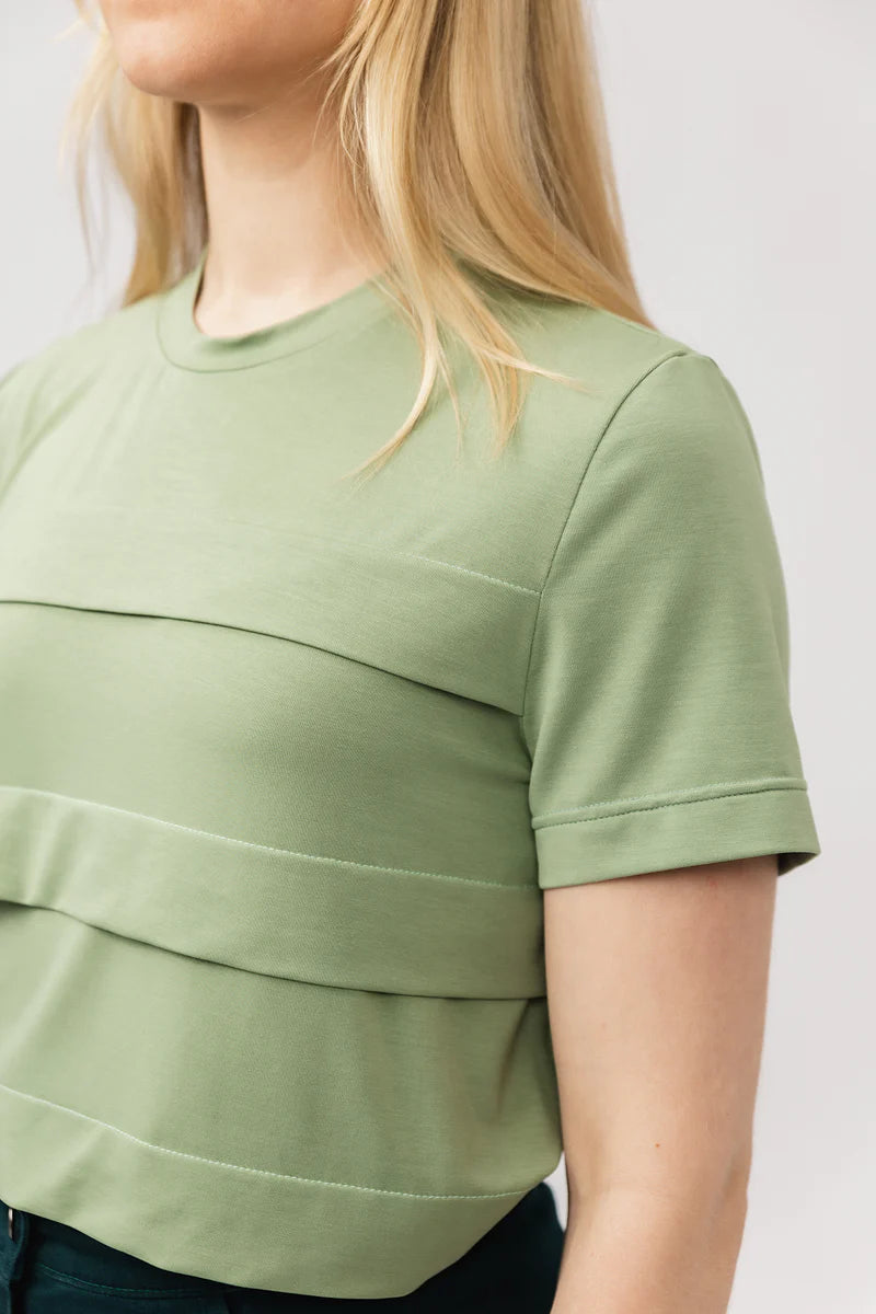 Named Clothing - LAURIE Pleated Tee Sewing Pattern
