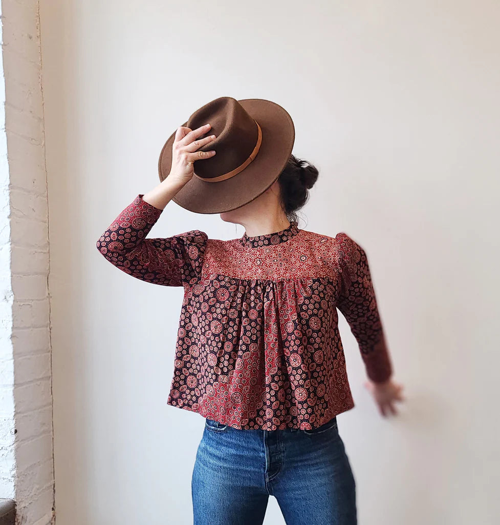 Sew House Seven - Regalia Blouse Sewing Pattern Size 00 - 20