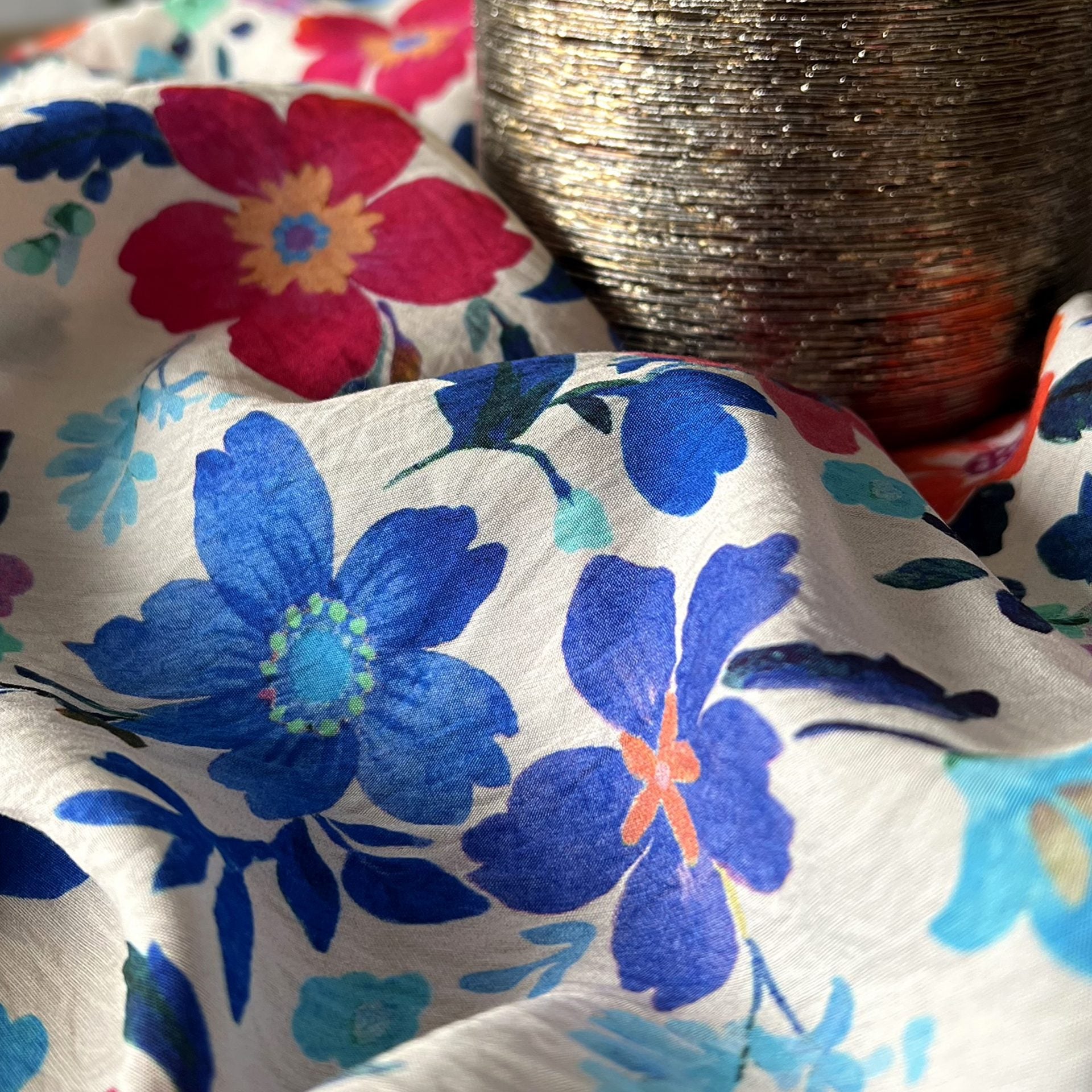My Dress Made - NAIA Textured EcoVero Viscose Satin Fabric