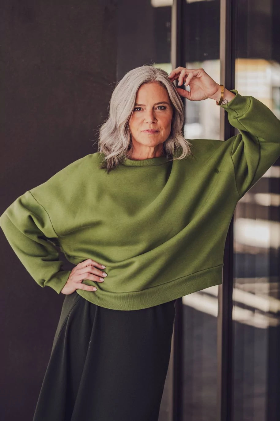 Fibre Mood - CYRILLE & CHICKU Sweater Sewing Pattern 2 in 1