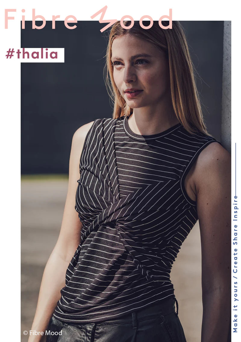 Fibre Mood - THALIA & TIANY Top Sewing Pattern 2 in 1