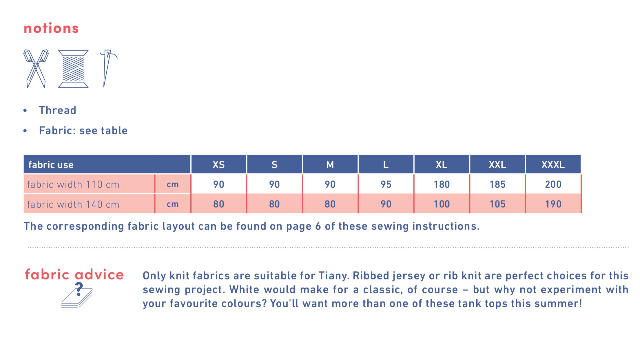 Fibre Mood - THALIA & TIANY Top Sewing Pattern 2 in 1