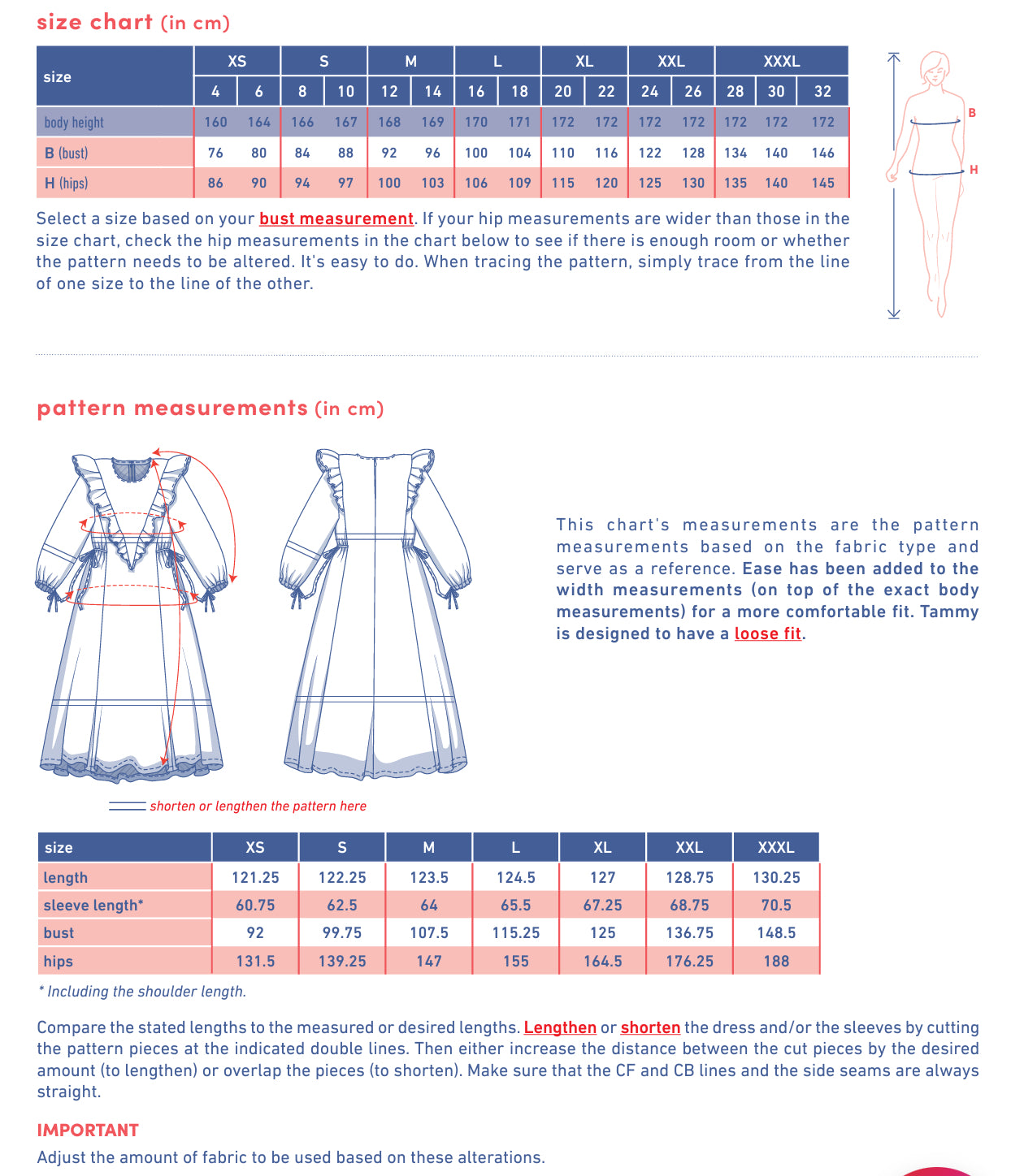Fibre Mood - TAMMY Dress Sewing Pattern