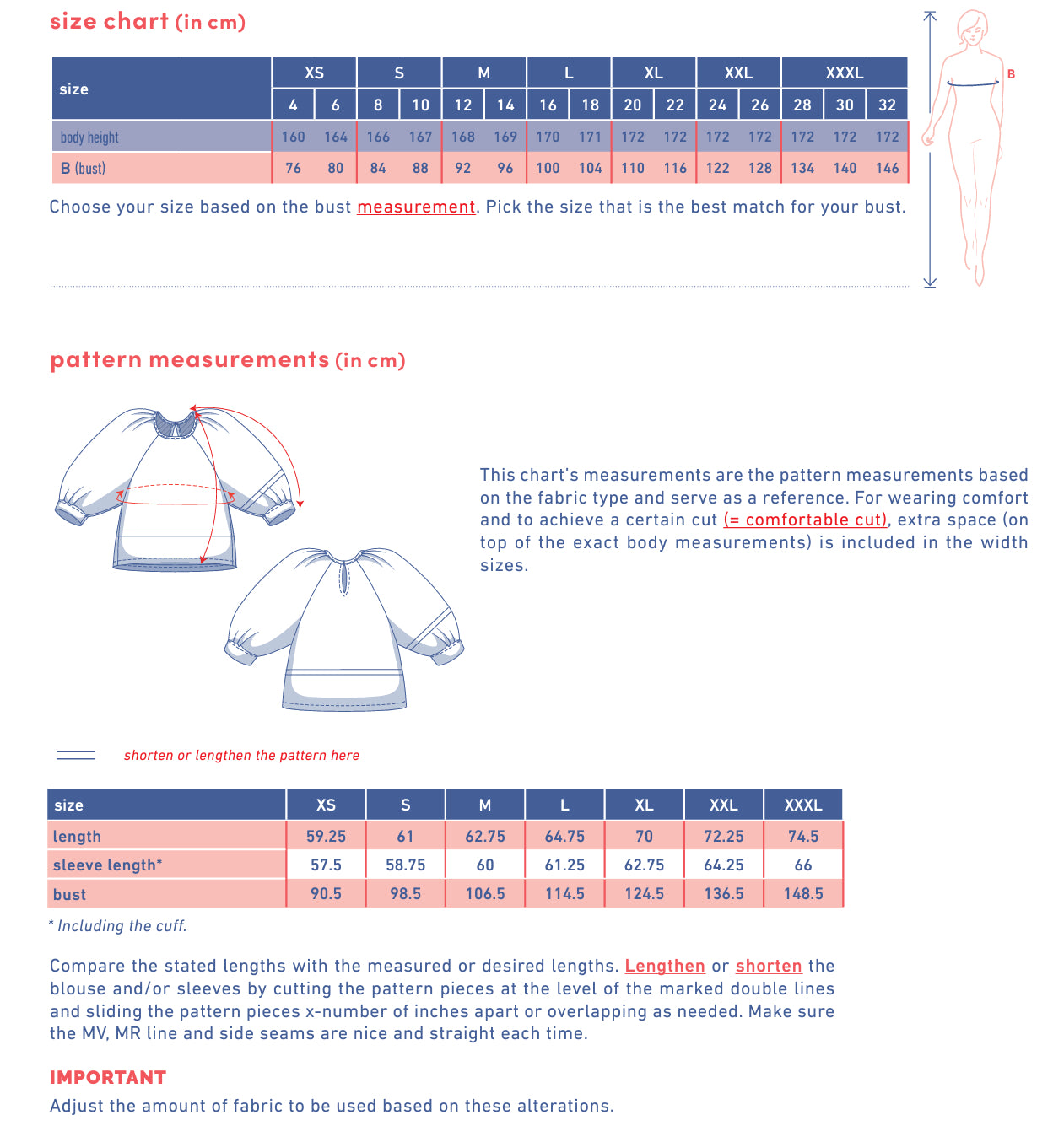 Fibre Mood - EZA Top Sewing Pattern