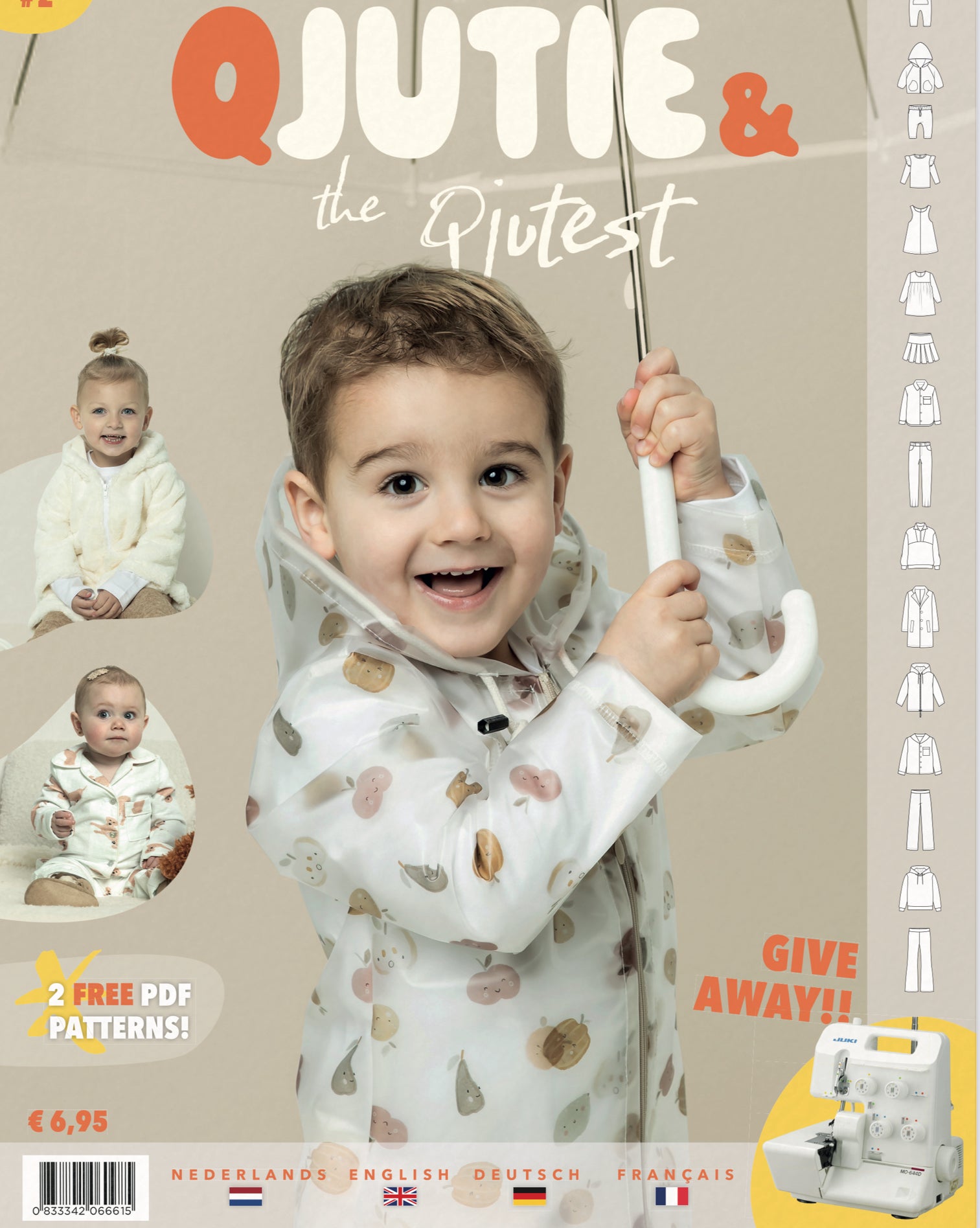 Qjutie the Qjutest Pattern Magazine Issue 2