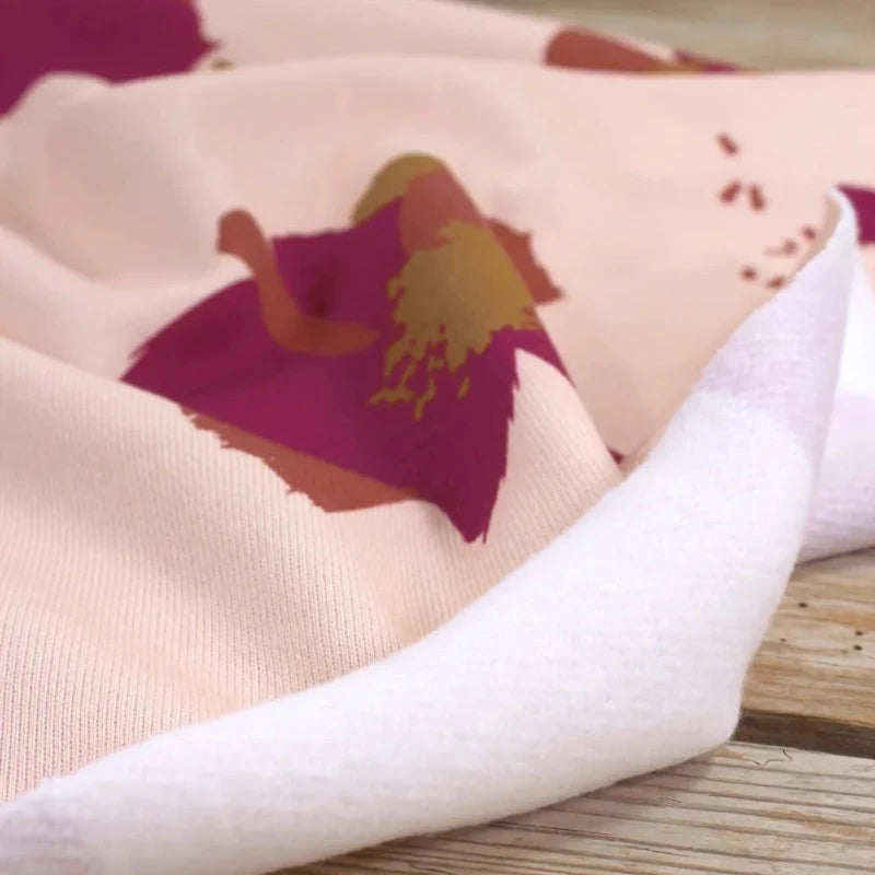 Églantine & Zoé - Anemone Nude Organic Cotton Brushed Sweat-shirting