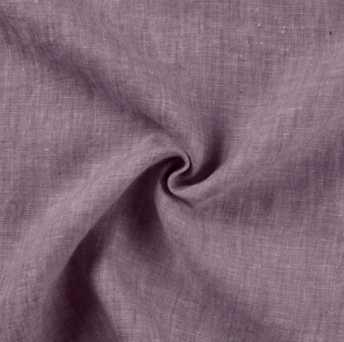 Yarn Dyed Pure Linen Fabric in Mauve