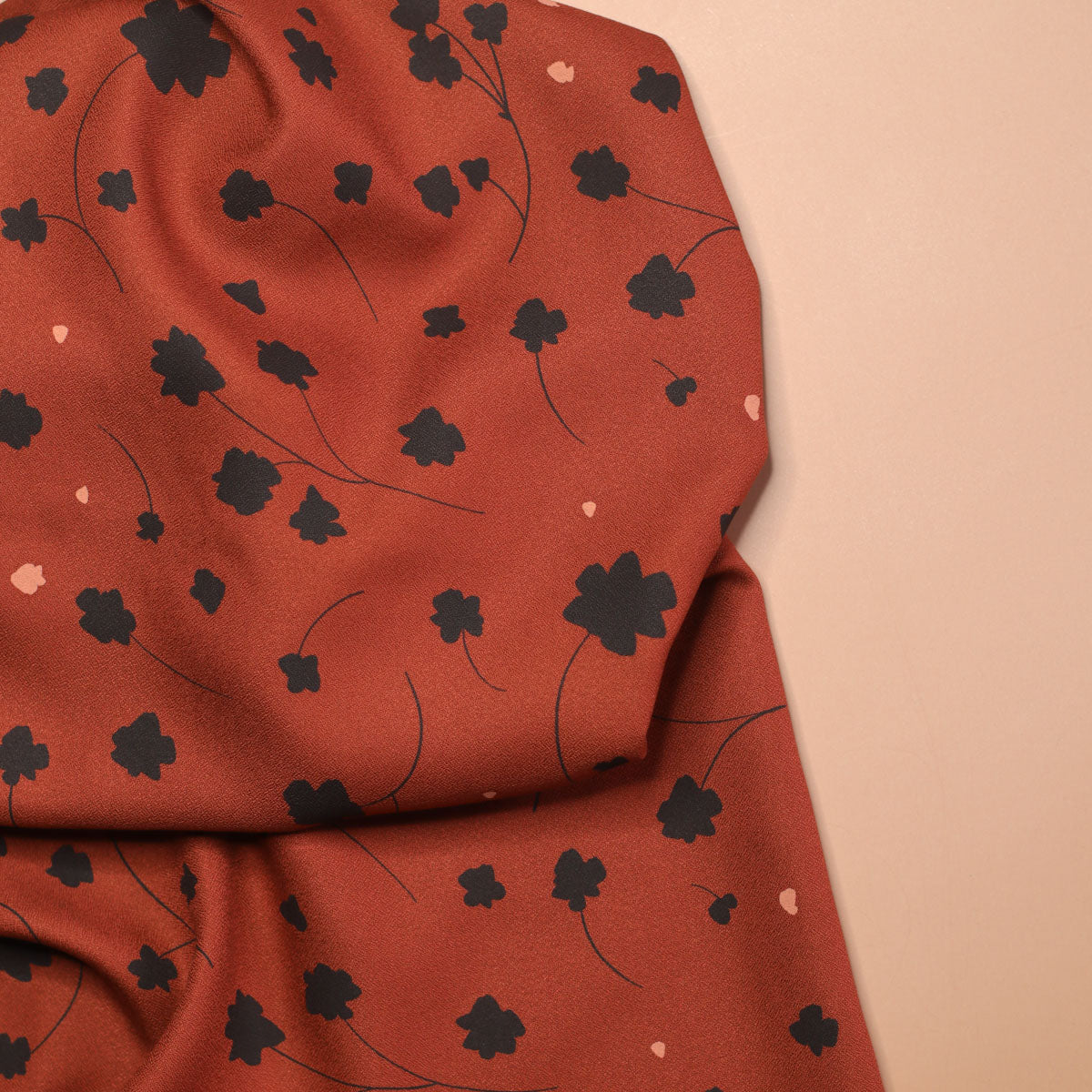 REMNANT 2.44 Metres - Mind The MAKER - Florette Sienna ECOVERO™ Viscose Leia Crepe