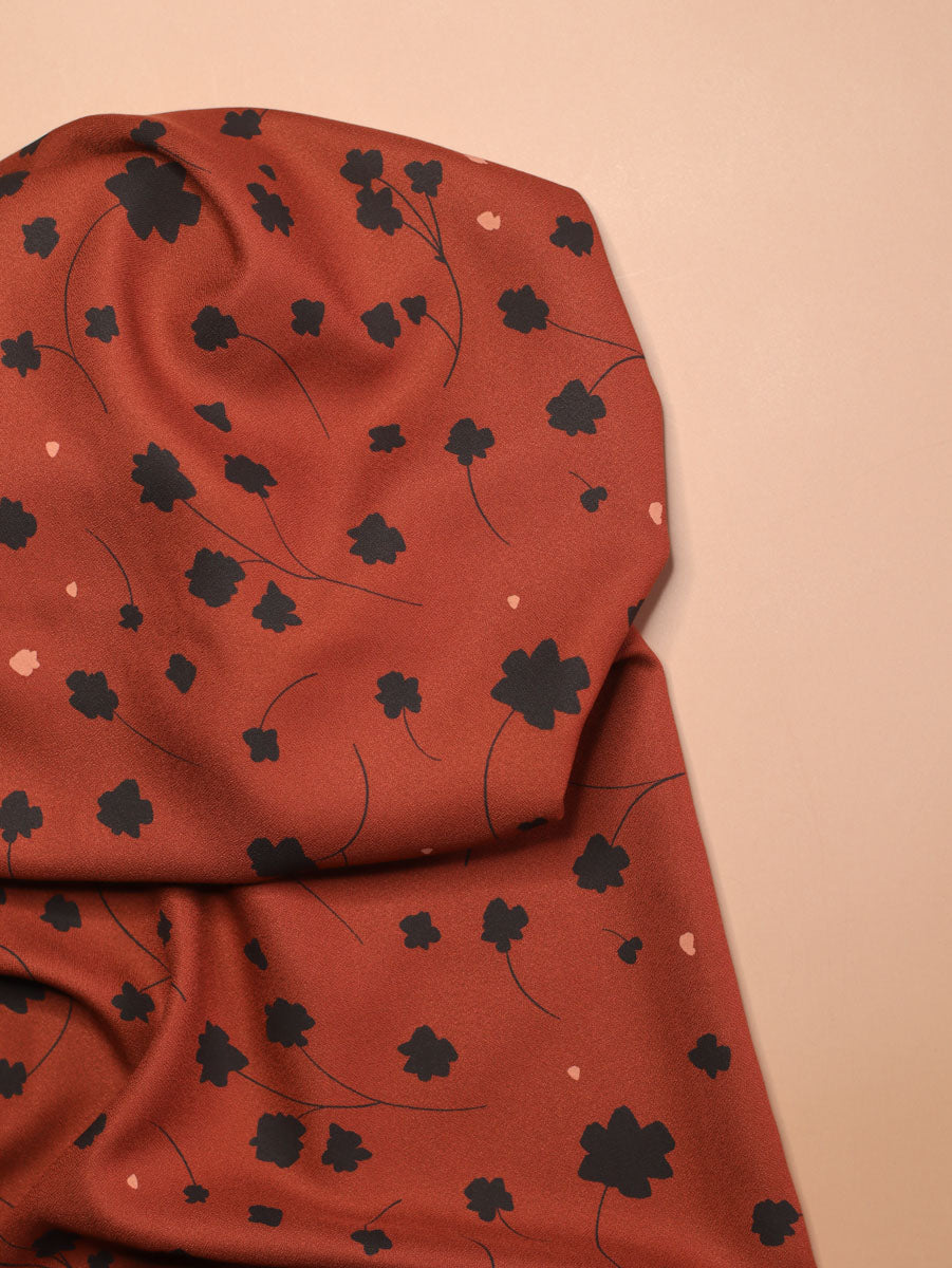 REMNANT 2.44 Metres - Mind The MAKER - Florette Sienna ECOVERO™ Viscose Leia Crepe