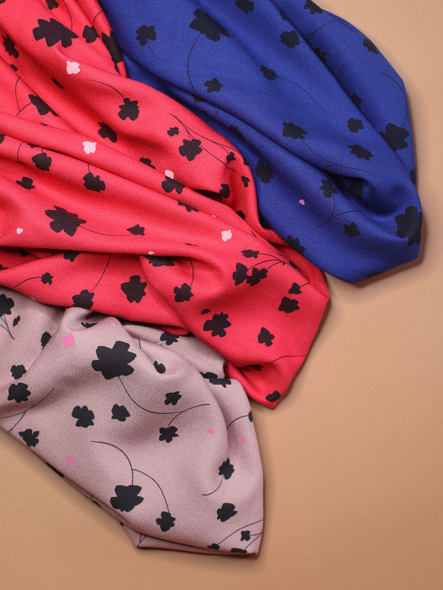 PRE-ORDER Mind The MAKER - Florette Lilac ECOVERO™ Viscose Leia Crepe