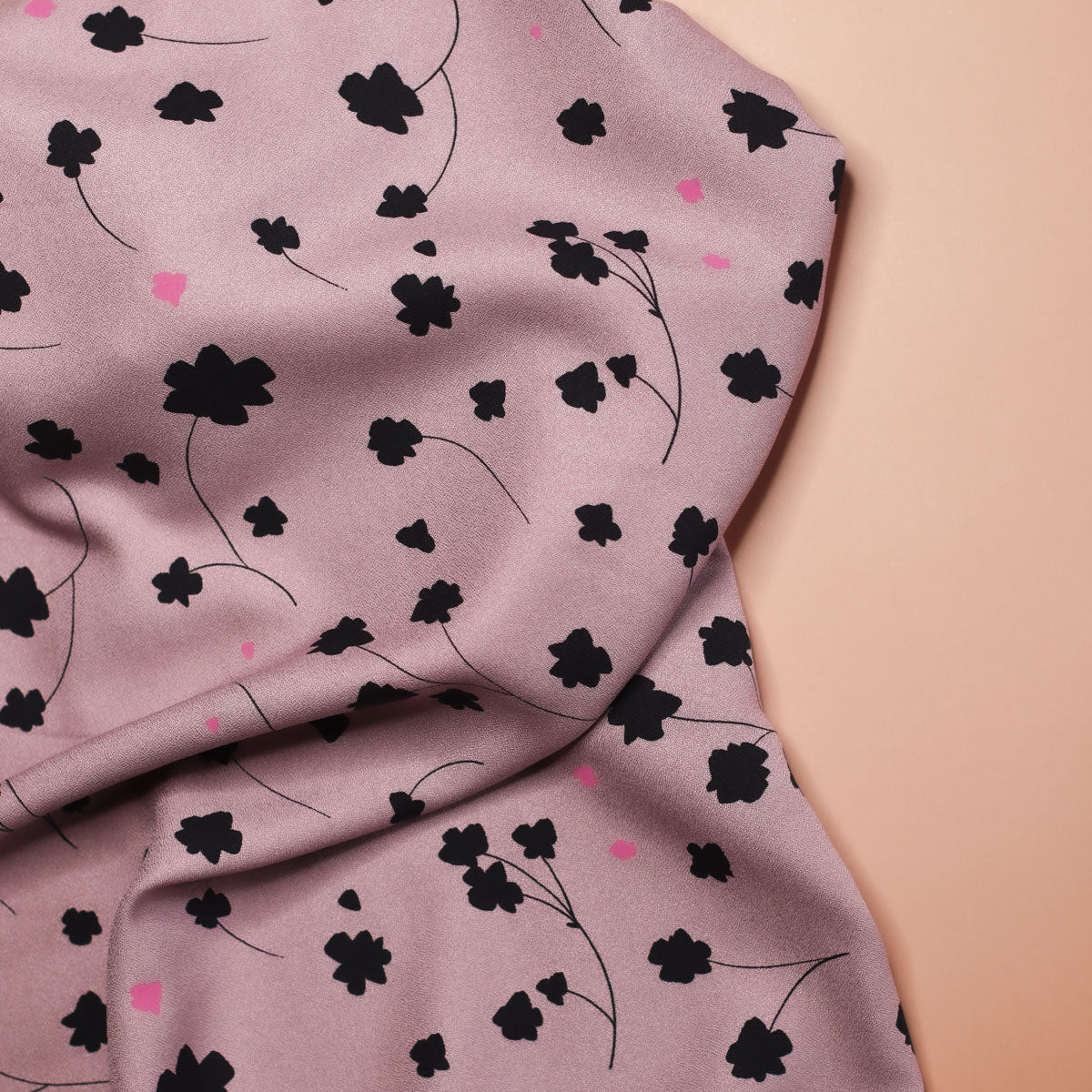 PRE-ORDER Mind The MAKER - Florette Lilac ECOVERO™ Viscose Leia Crepe