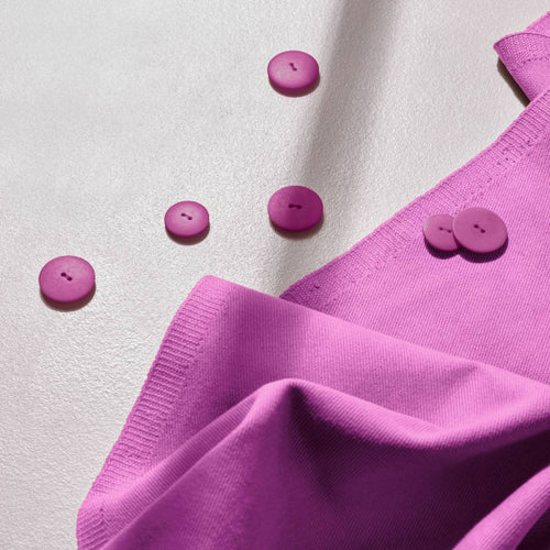 Atelier Brunette - Bubble Gum Cotton Gabardine Fabric