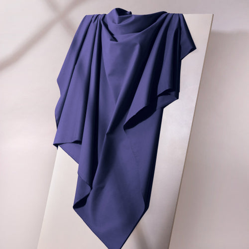 Atelier Brunette - Cobalt Light Cotton Gabardine Fabric