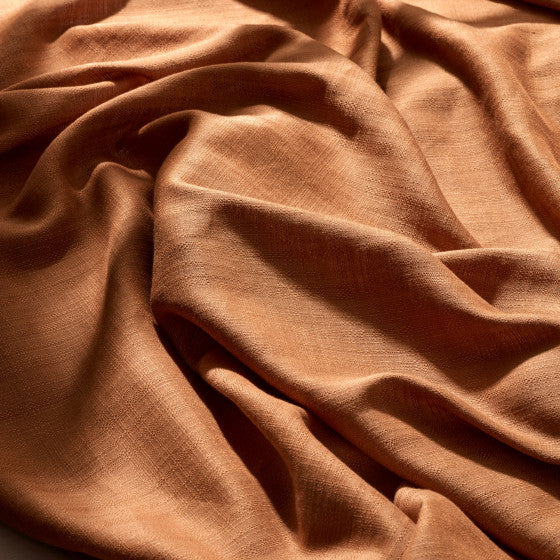 REMNANT 0.46 Metres - Atelier Brunette - Flake in Pecan Pie Viscose Cotton Blend Fabric