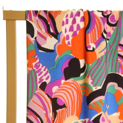 Atelier Jupe - Colourful Artistic Print Fabric